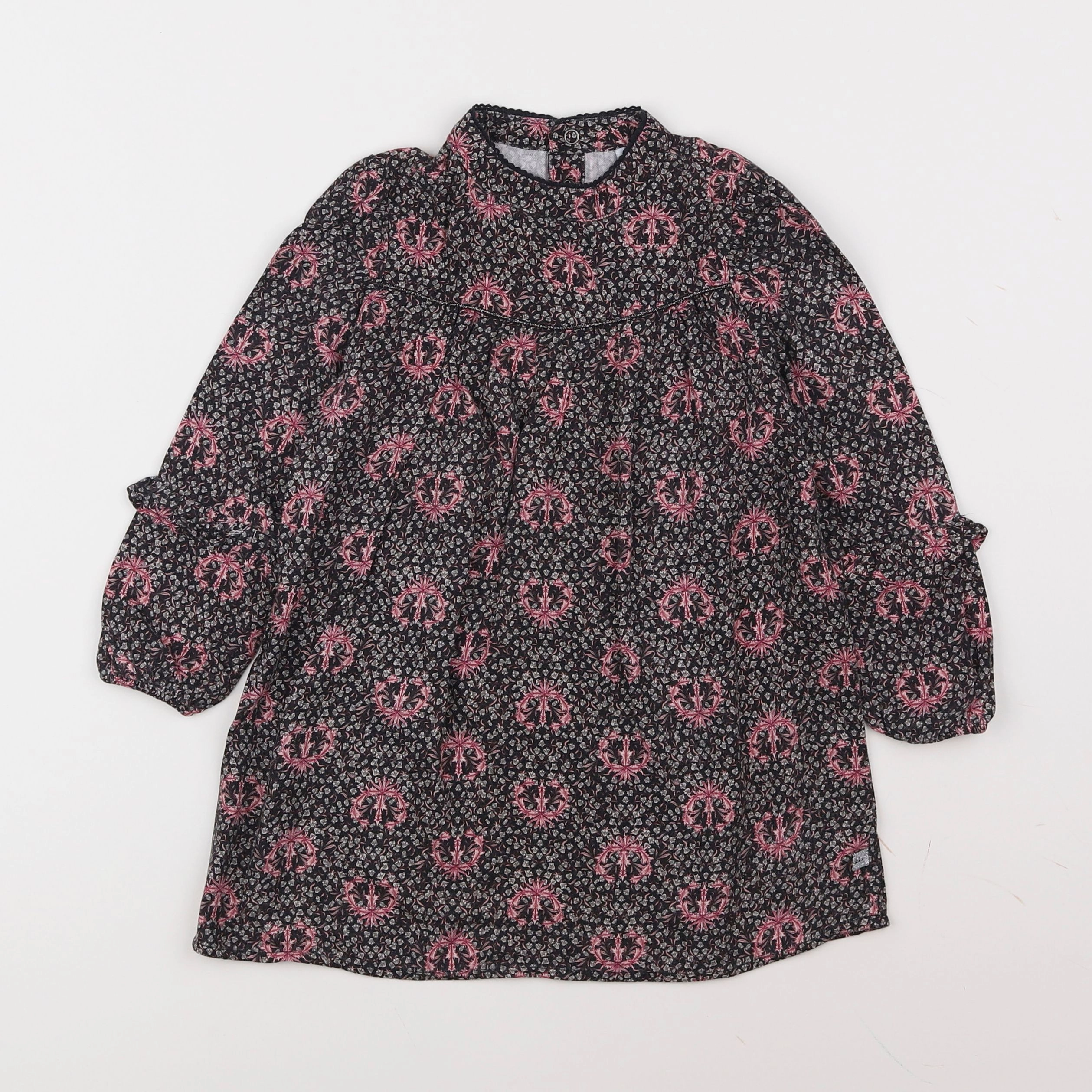 IKKS - robe violet - 3 ans