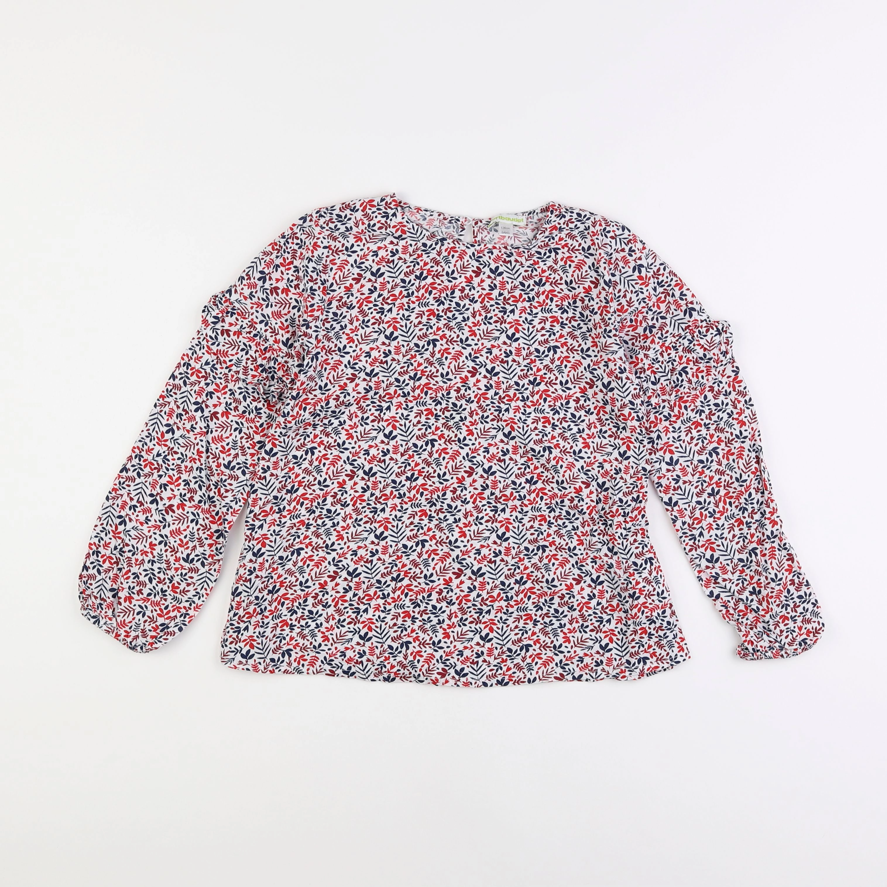 Vertbaudet - blouse multicolore - 8 ans
