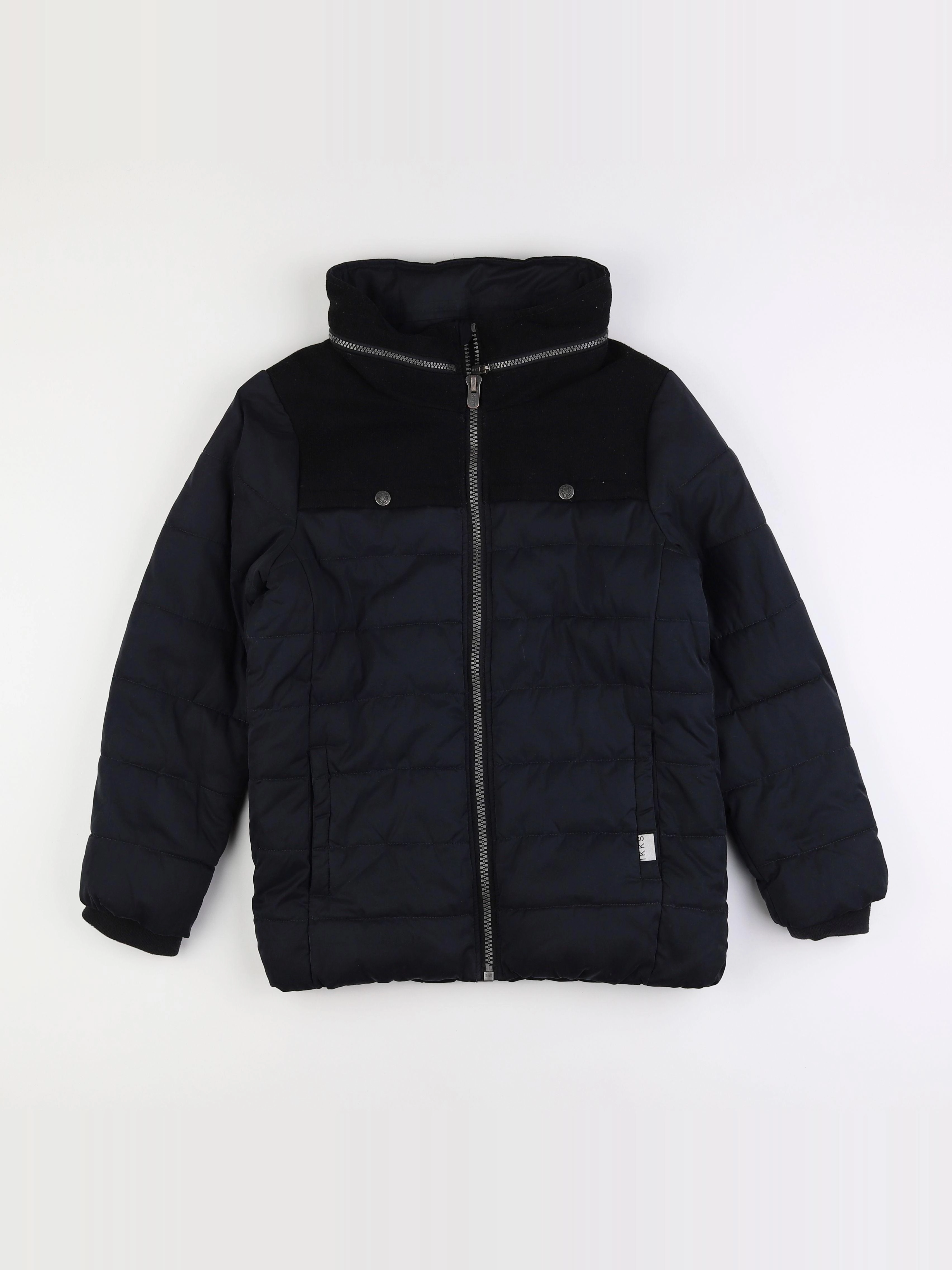 IKKS - doudoune noir - 12 ans