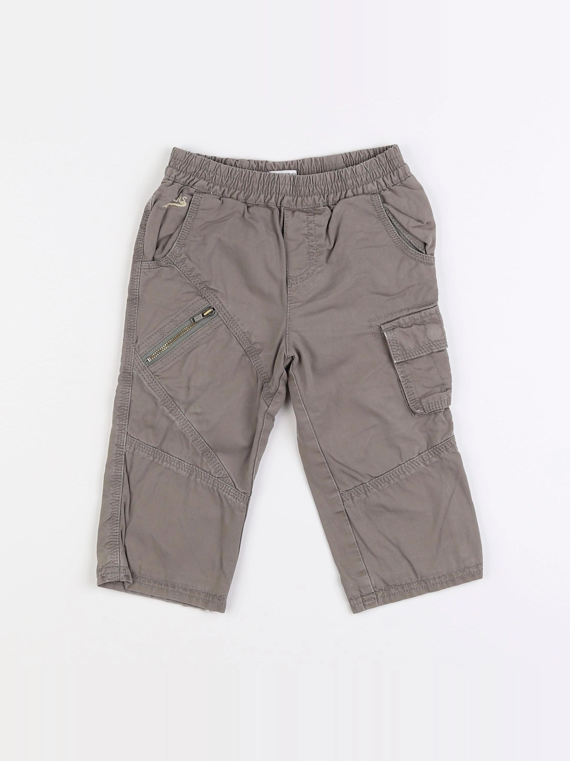 IKKS - pantalon vert - 12 mois
