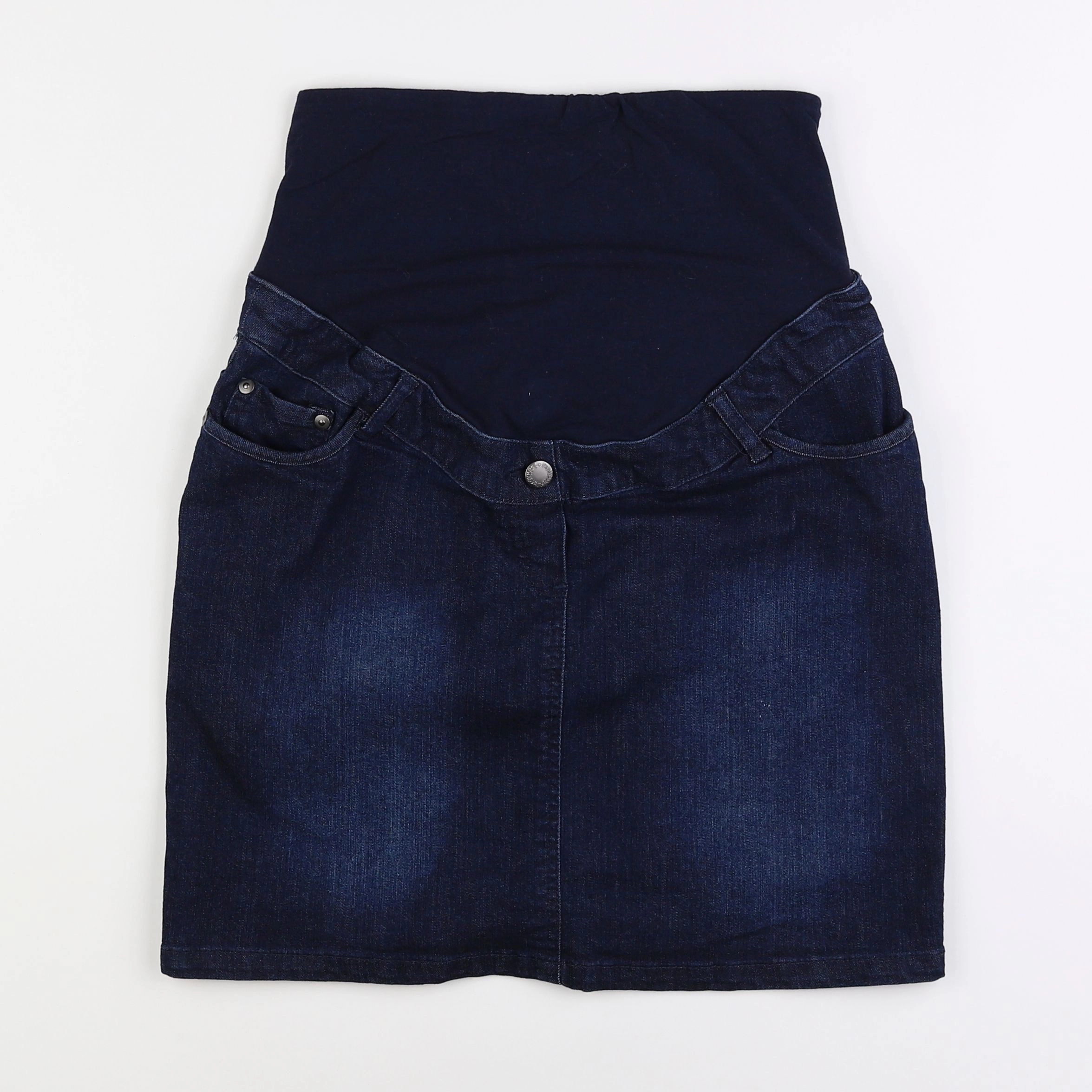 Vertbaudet - jupe grossesse bleu - 36