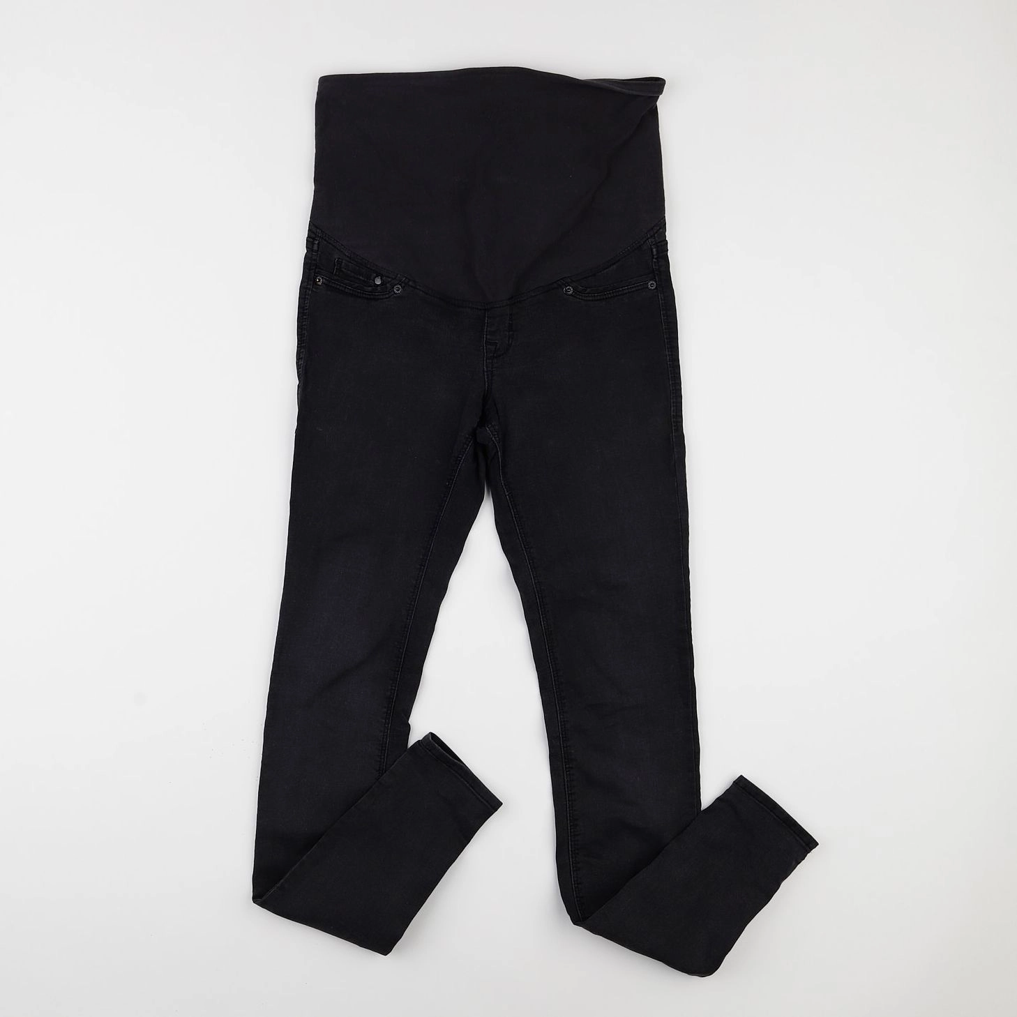 H&M - jean grossesse gris - 36