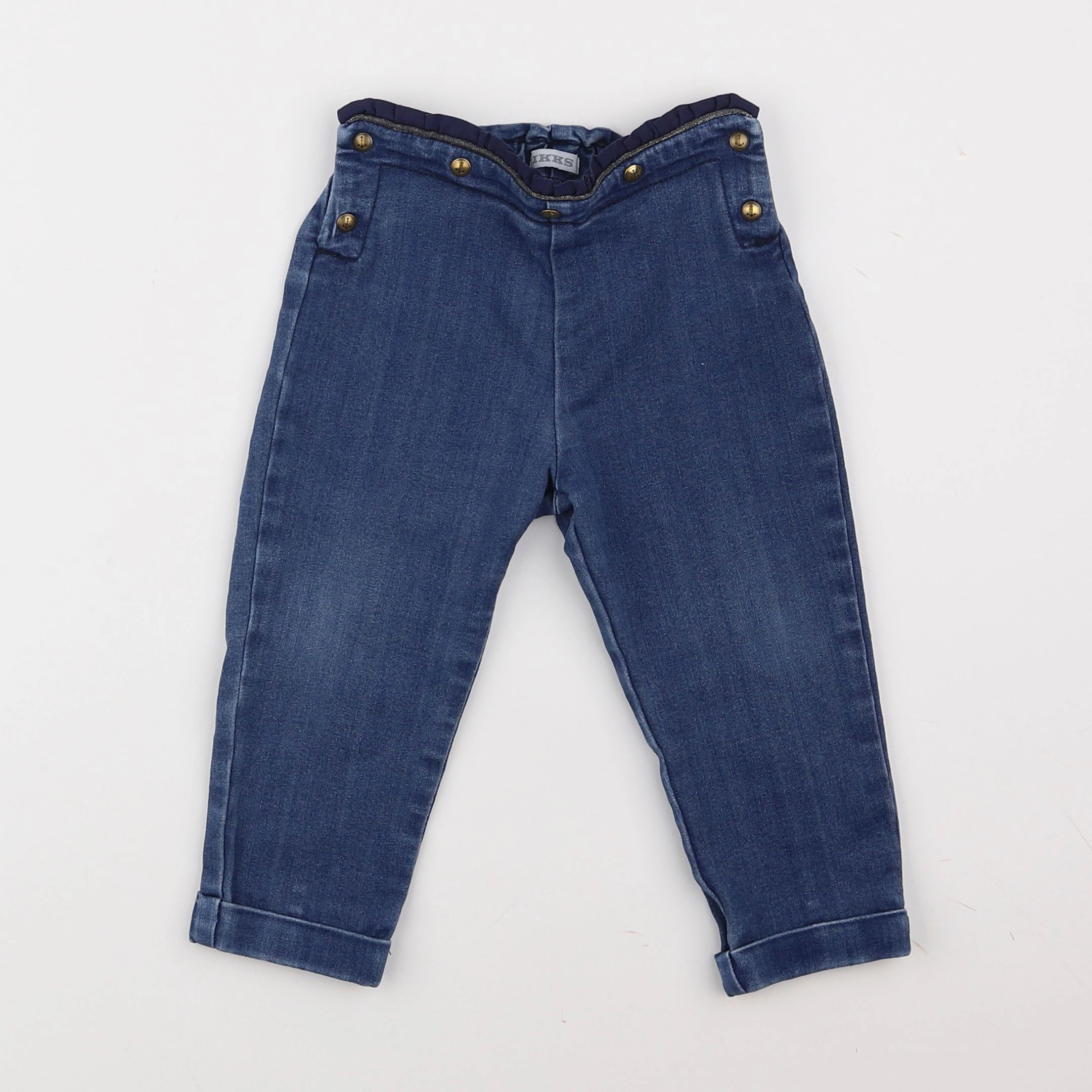 IKKS - jean bleu - 18 mois