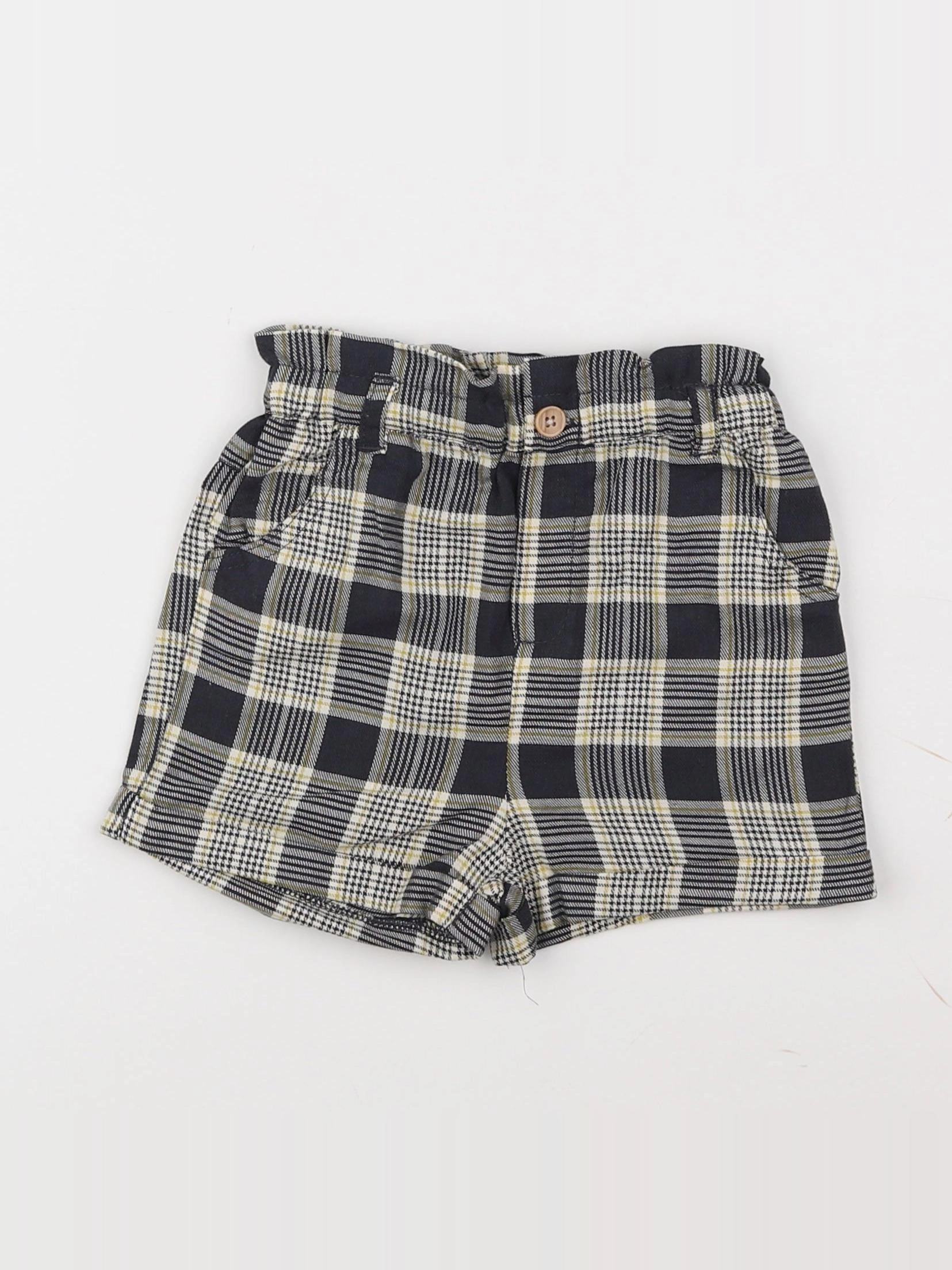 Vertbaudet - short noir - 2 ans
