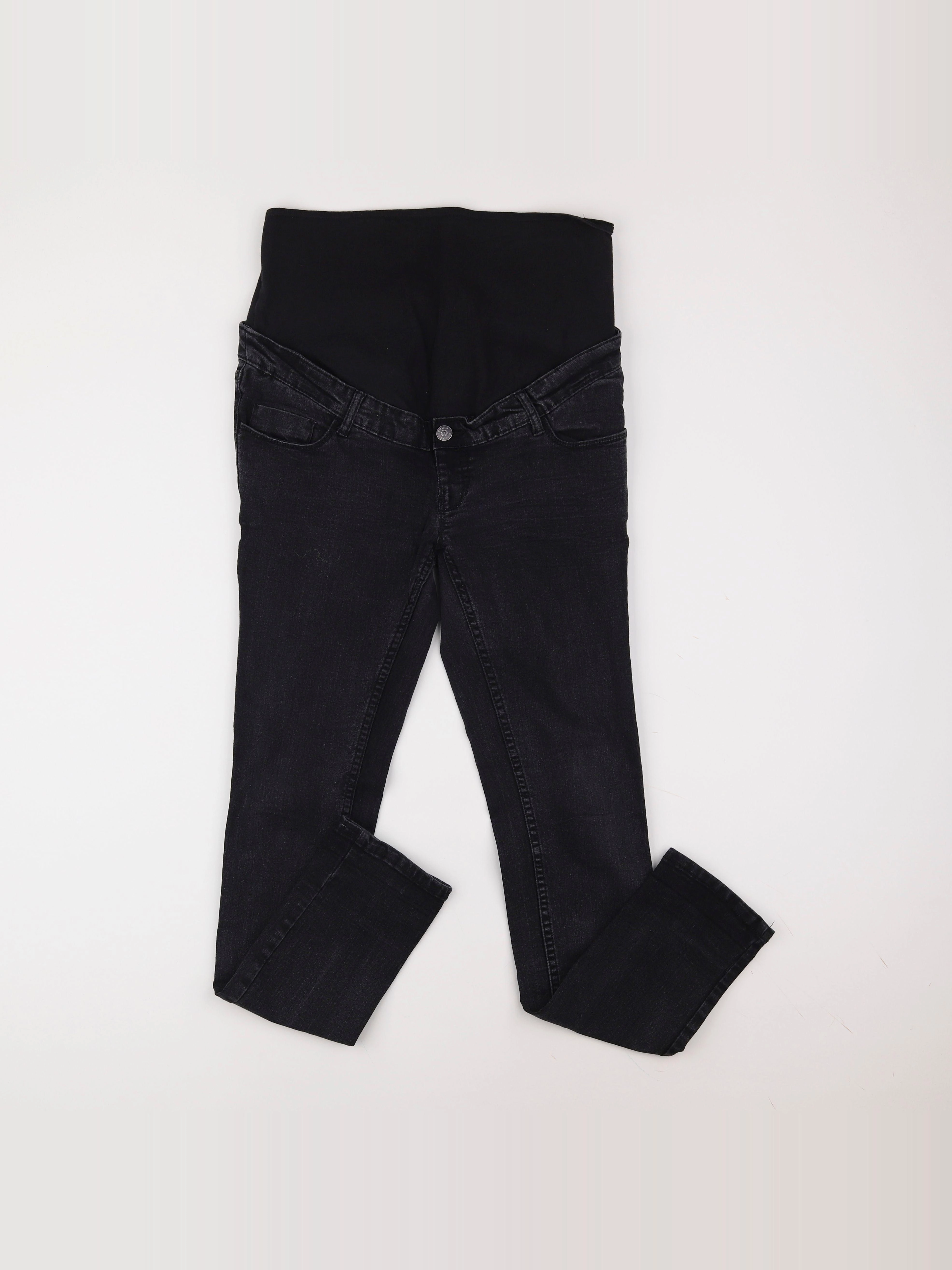 Kiabi - jean grossesse noir - 38