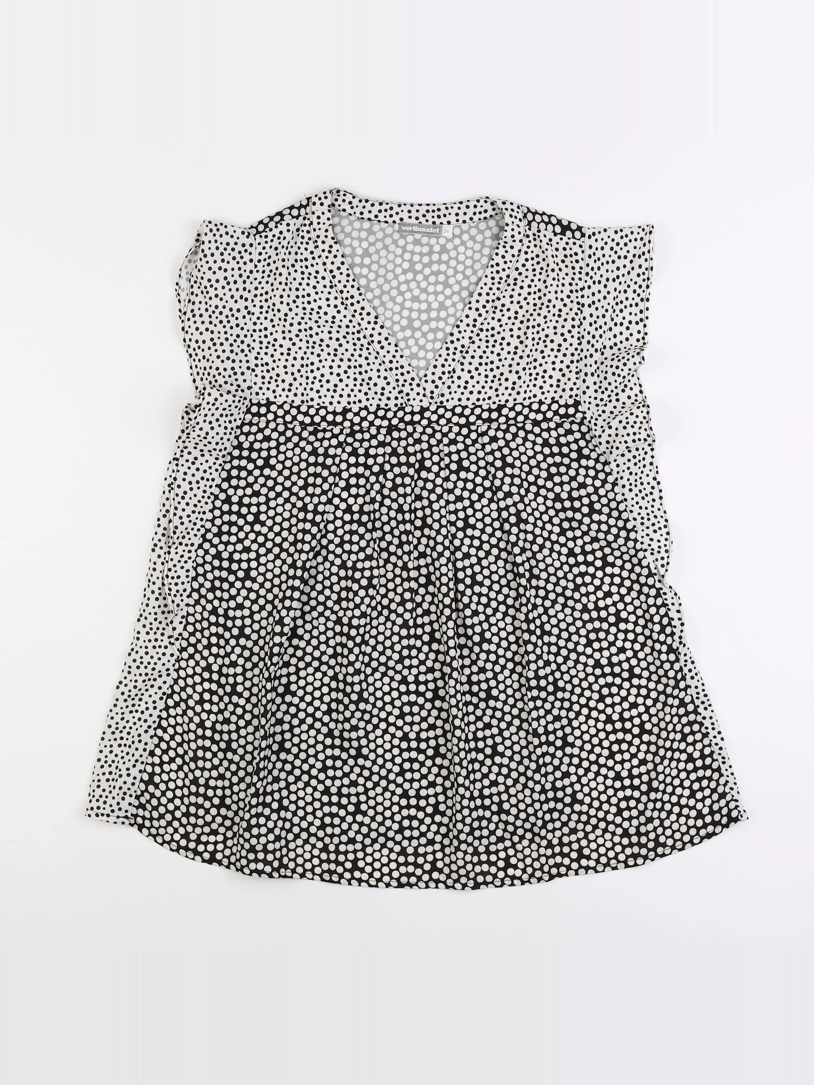 Vertbaudet - blouse grossesse noir - 36