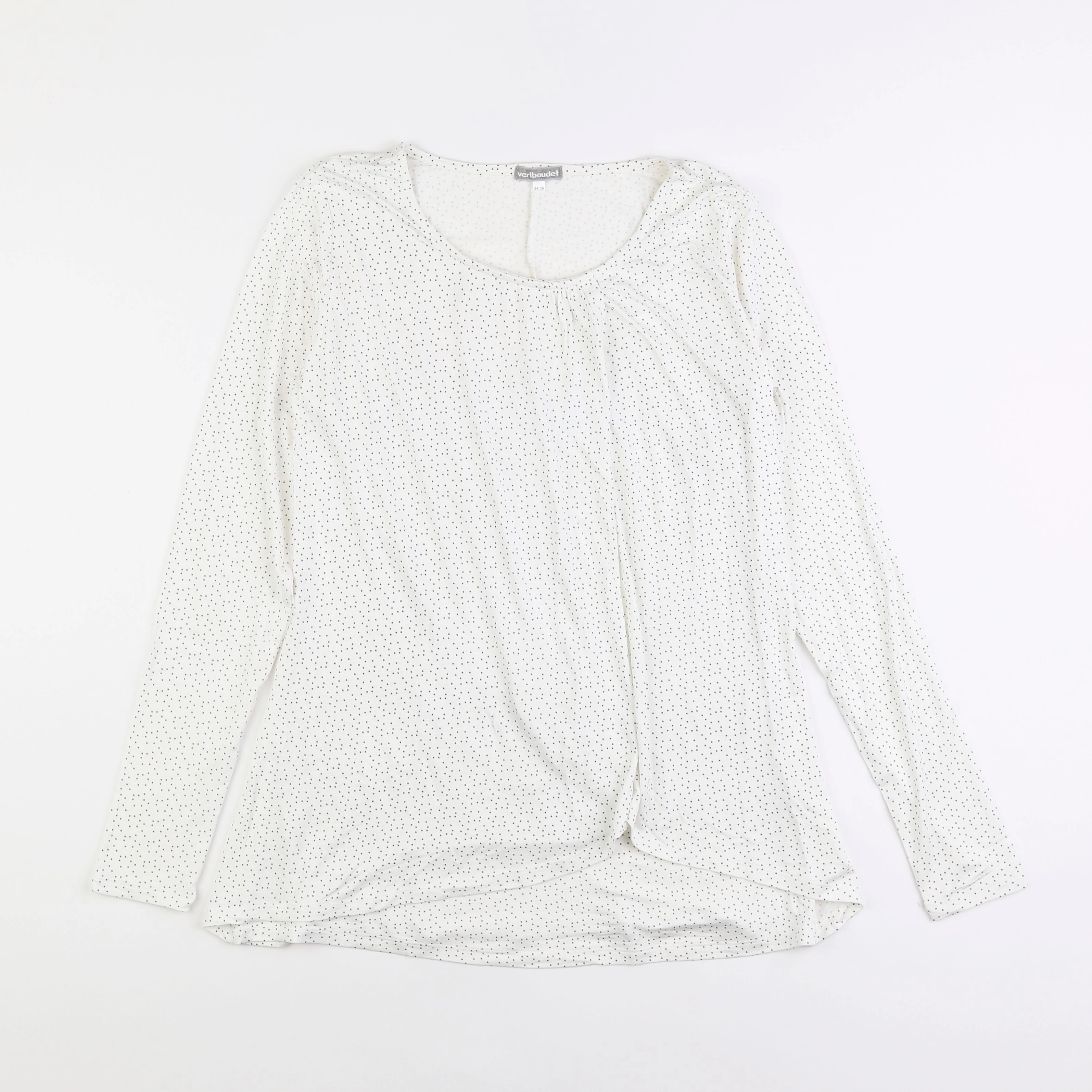 Vertbaudet - tee-shirt grossesse blanc - 34 à 36