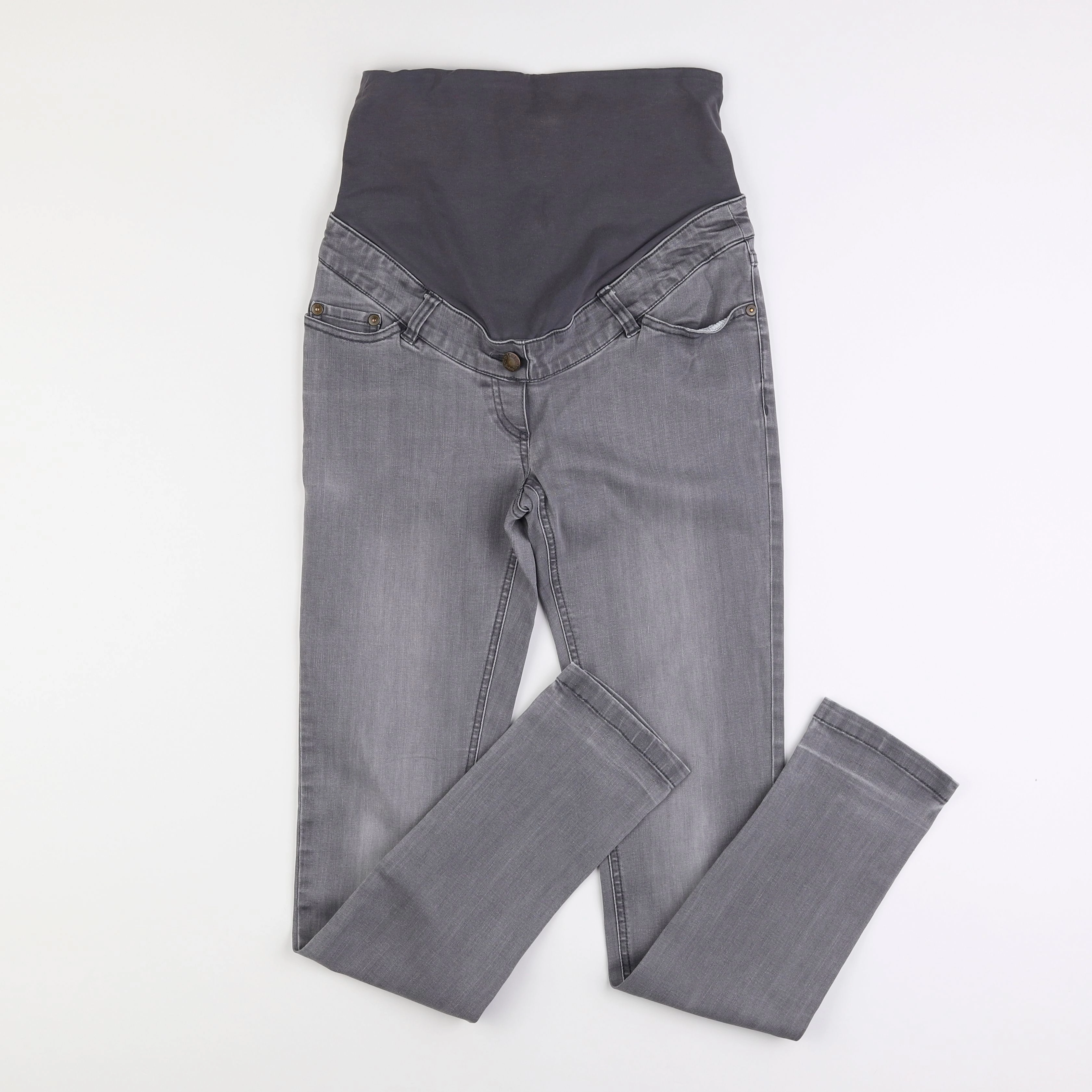 Vertbaudet - jean grossesse gris - 36