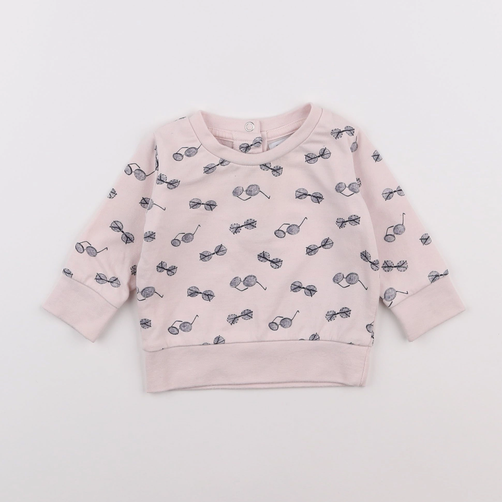 La Redoute - sweat rose - 3 mois