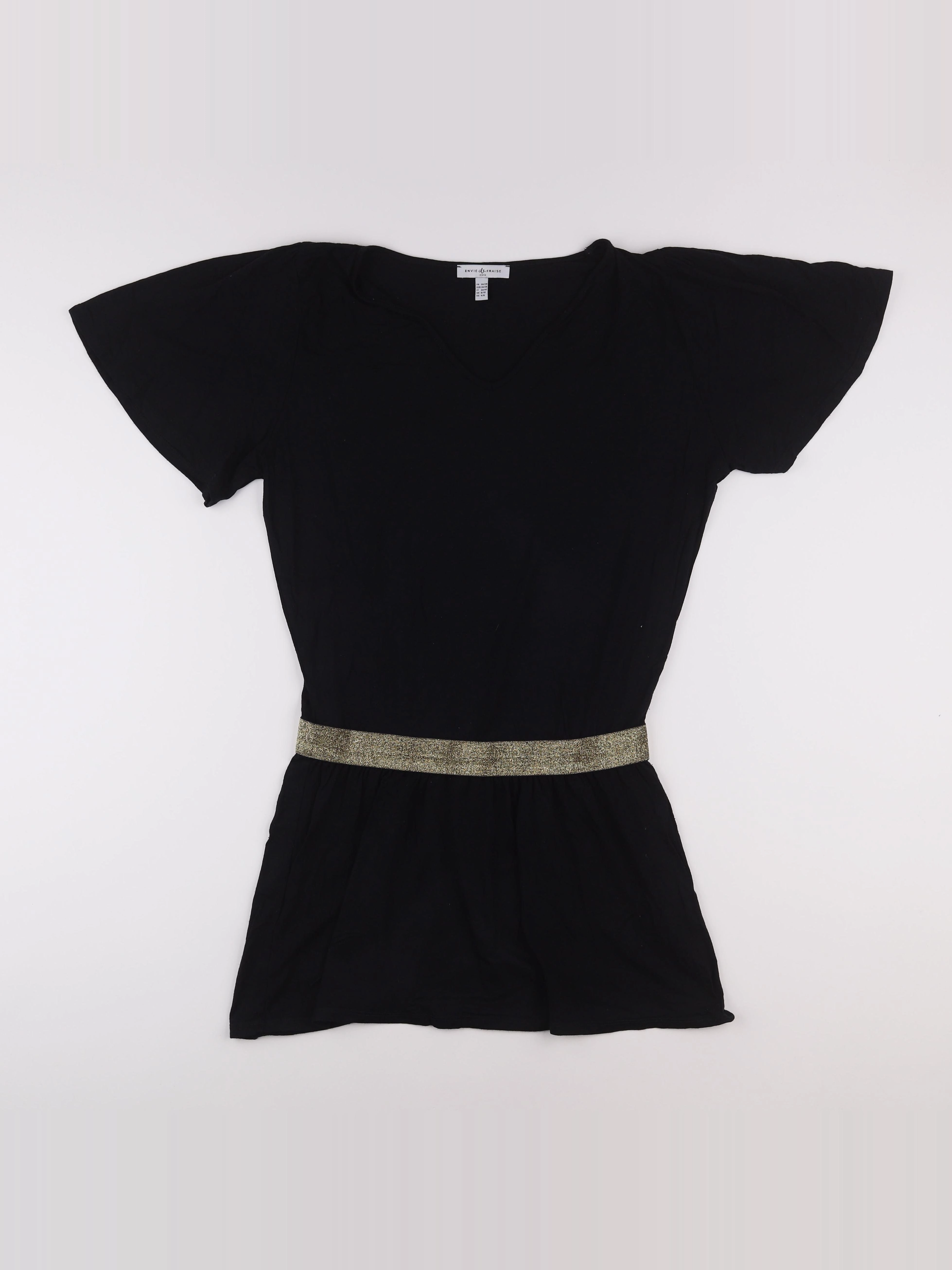 Envie de fraise - robe grossesse noir - 36 à 38