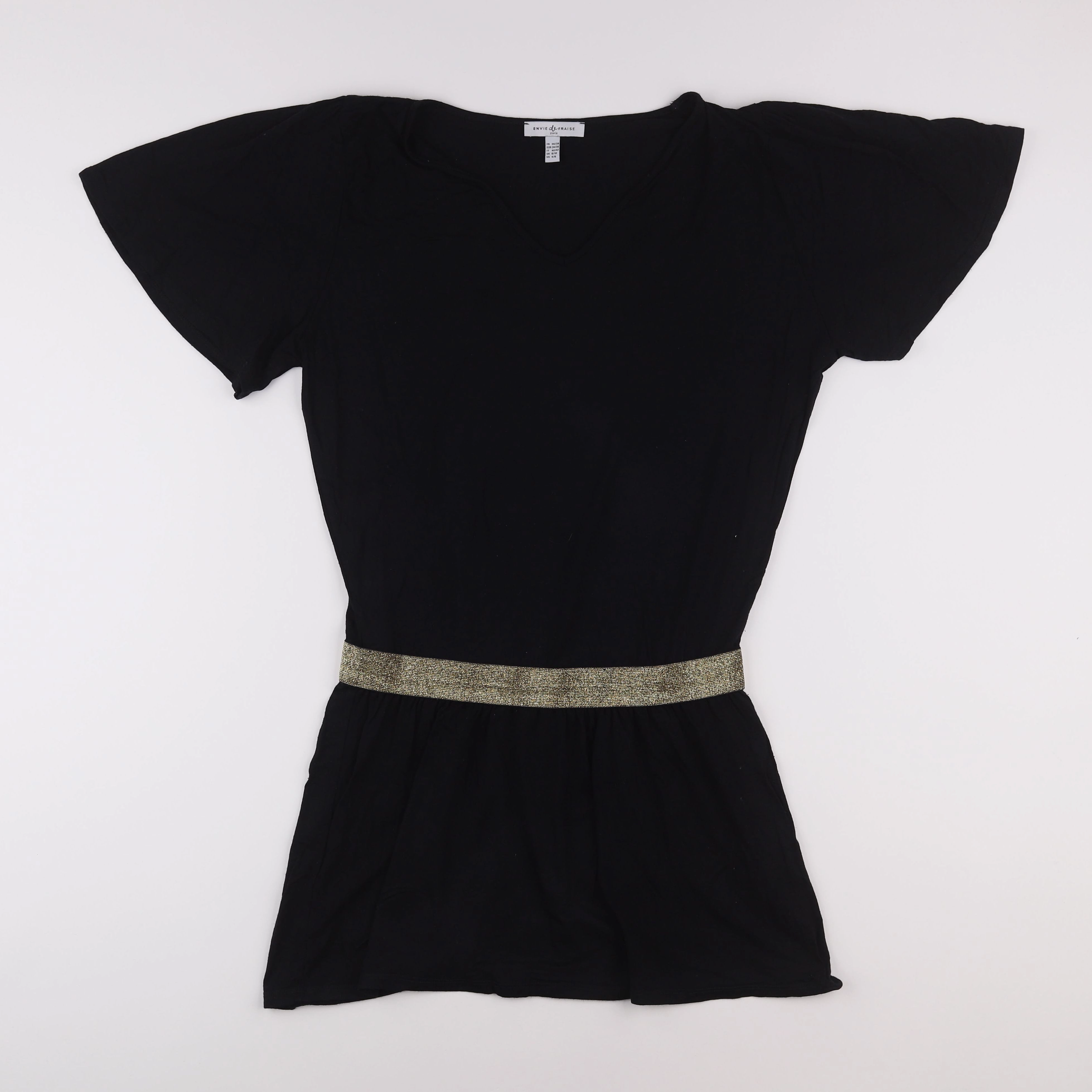 Envie de fraise - robe grossesse noir - 36 à 38