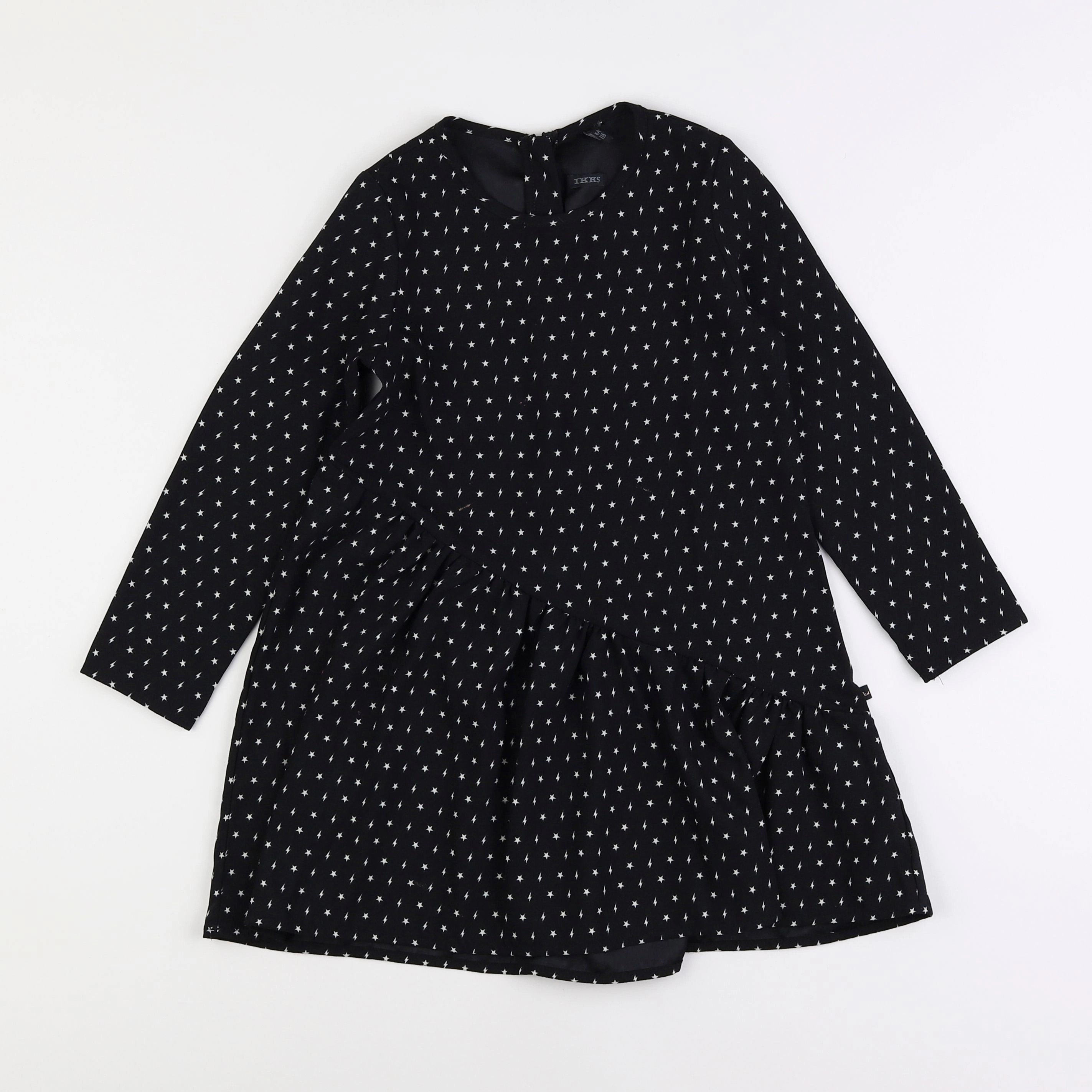 IKKS - robe noir - 6 ans