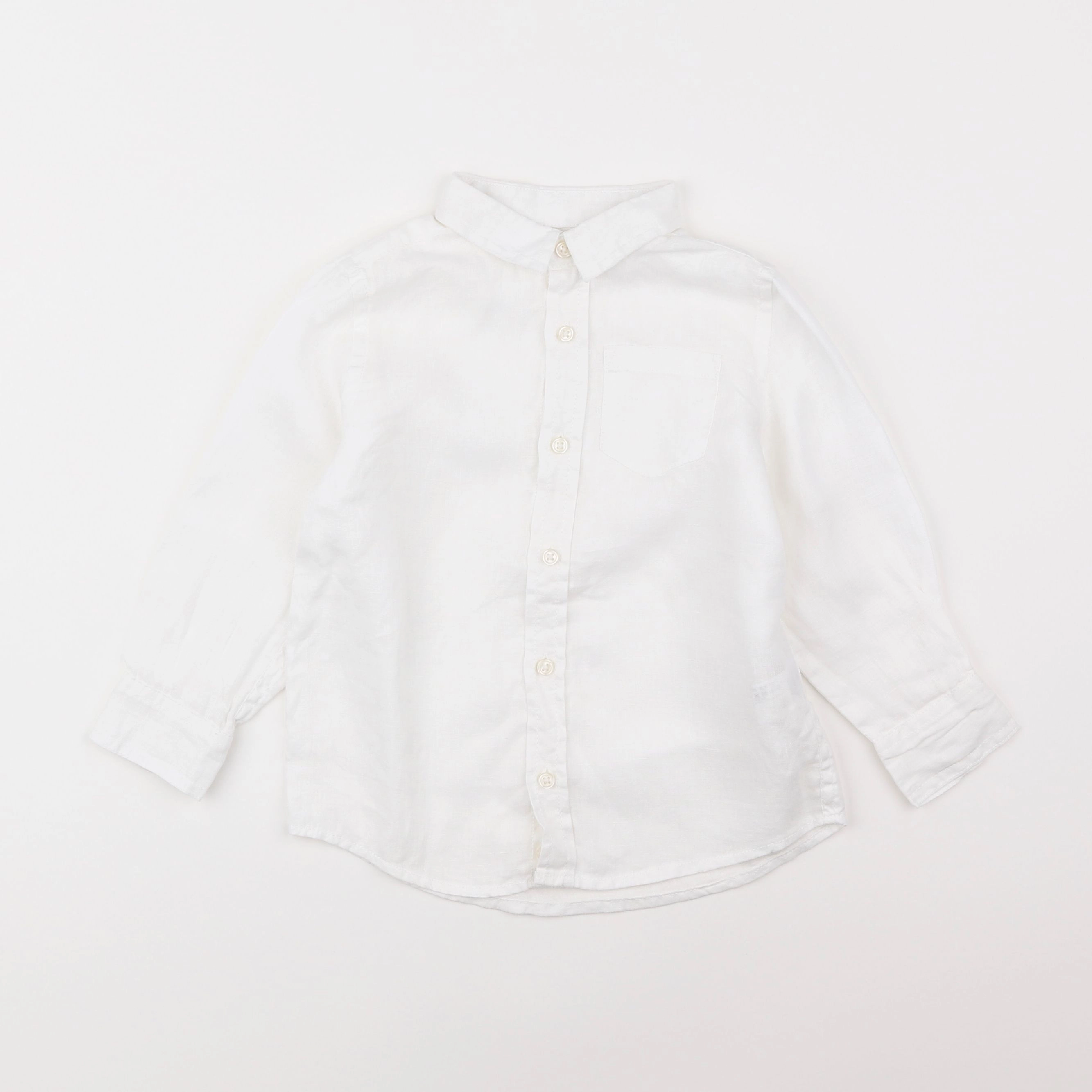 Monoprix - chemise blanc - 3 ans