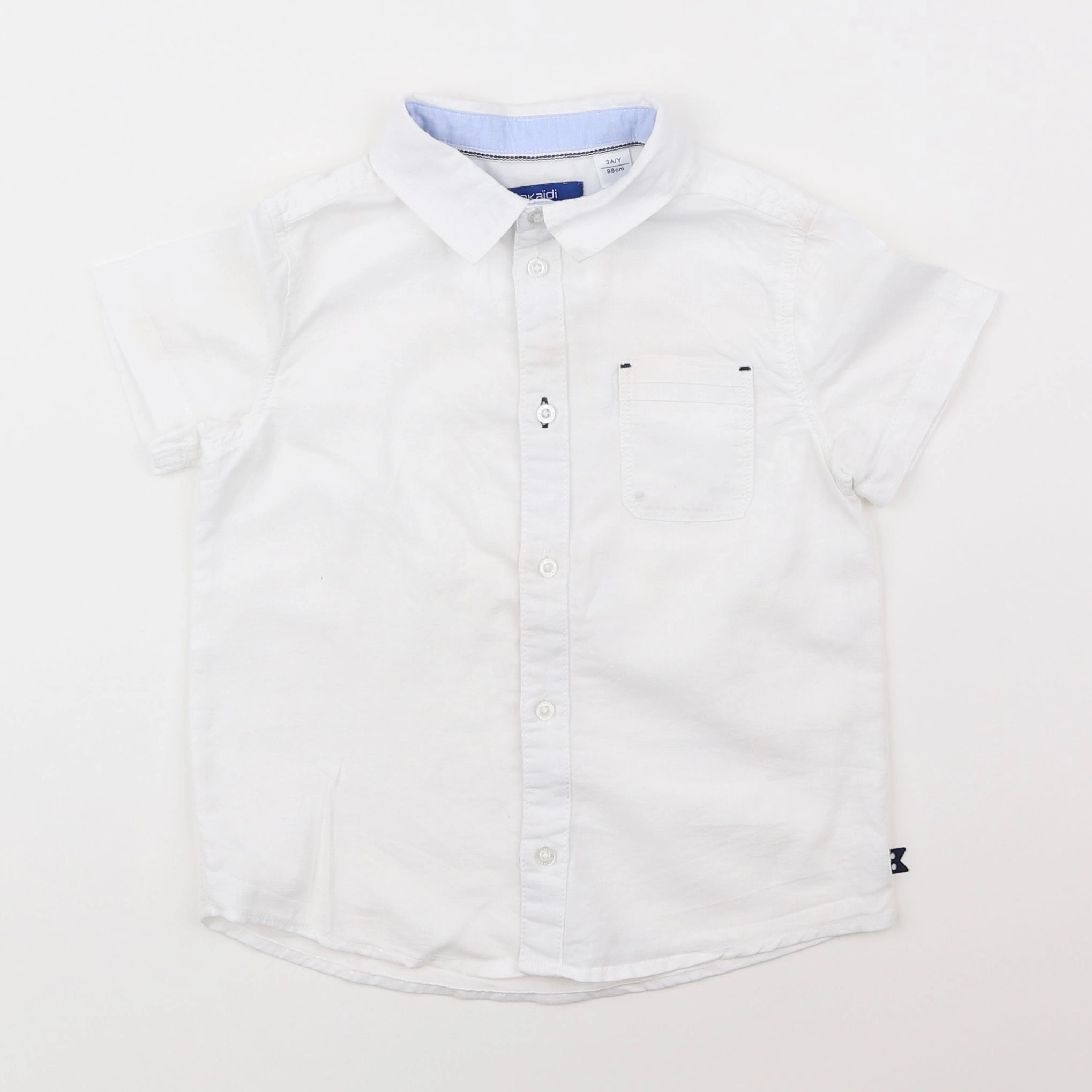 Okaidi - chemise blanc - 3 ans