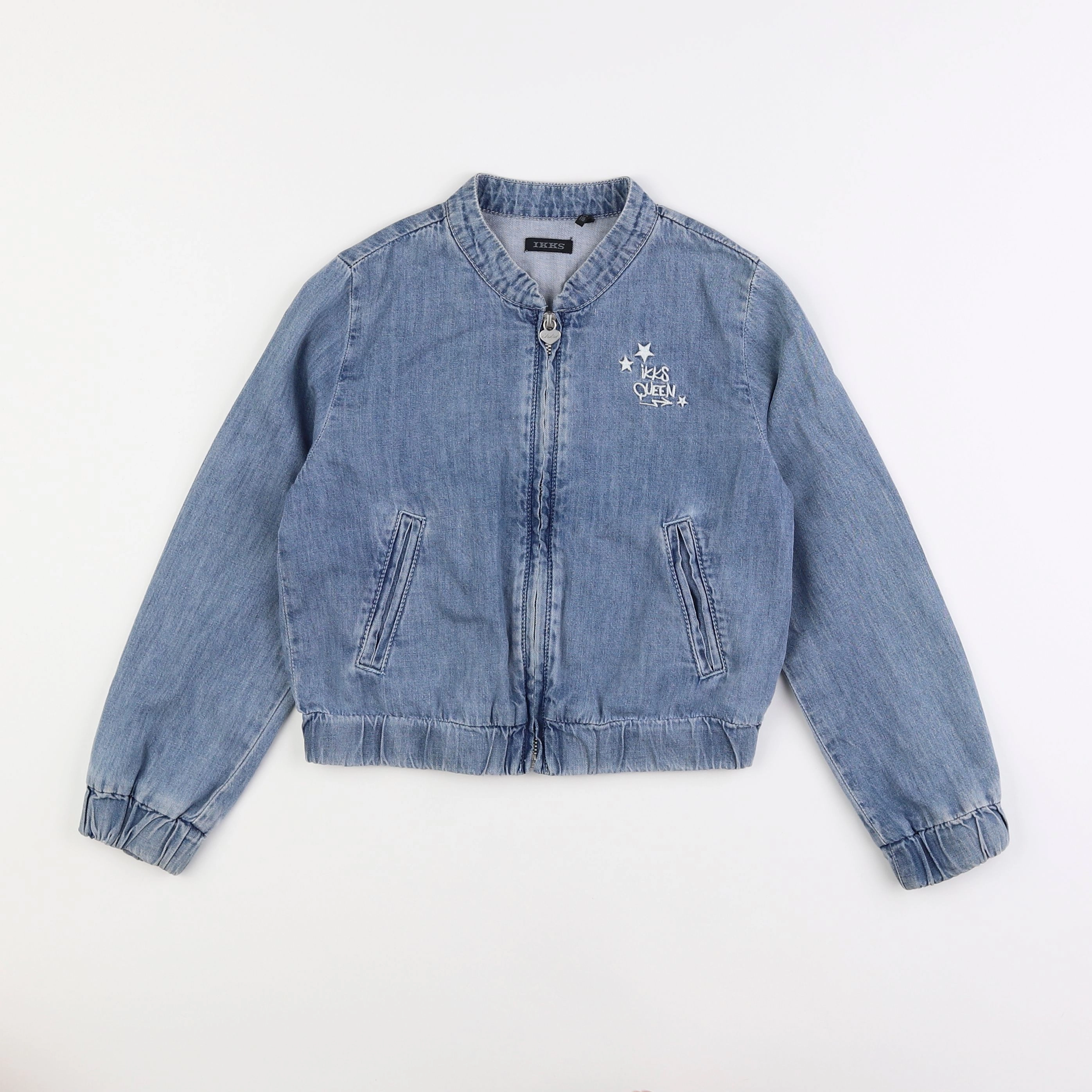 IKKS - veste bleu - 6 ans