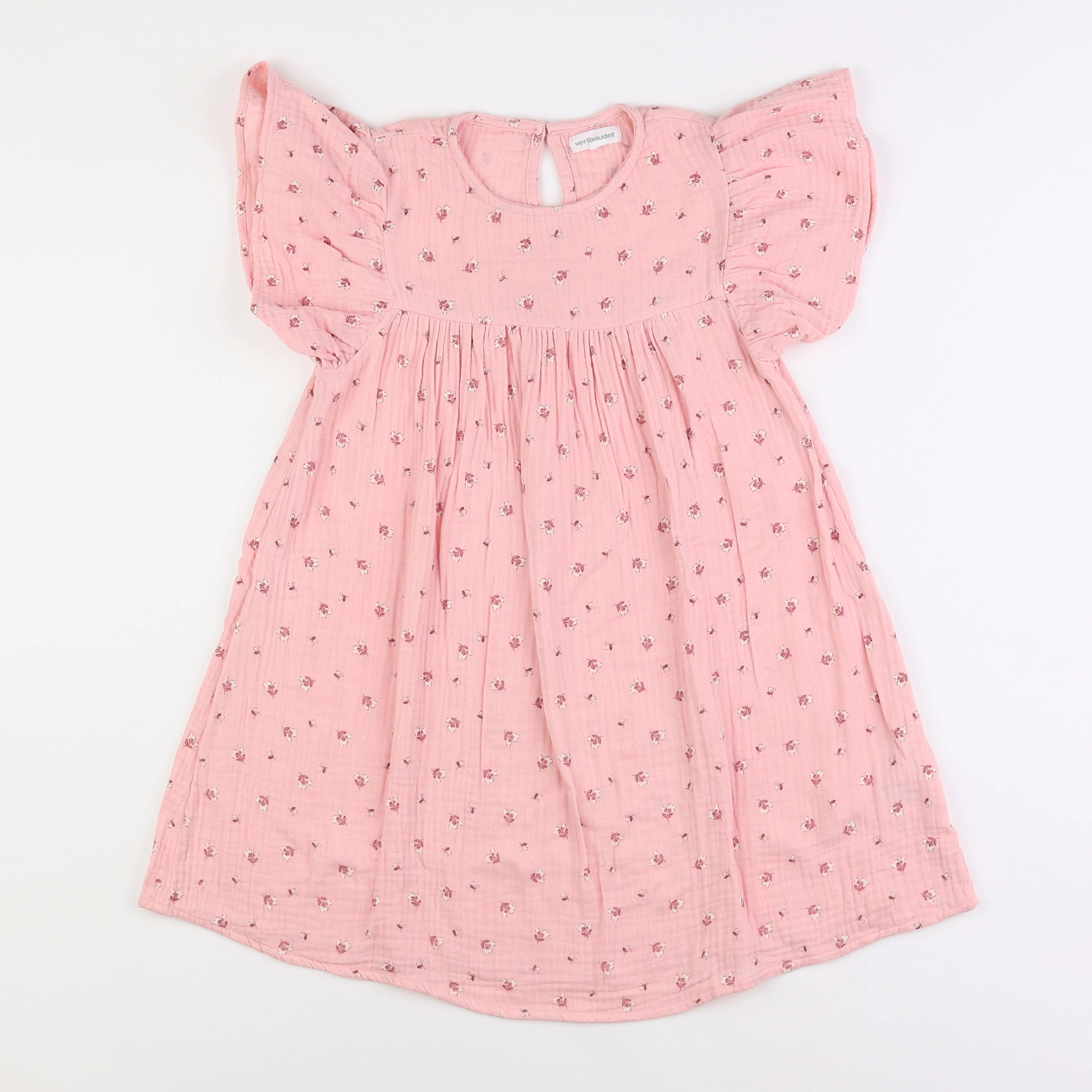 Vertbaudet - robe rose - 7 ans