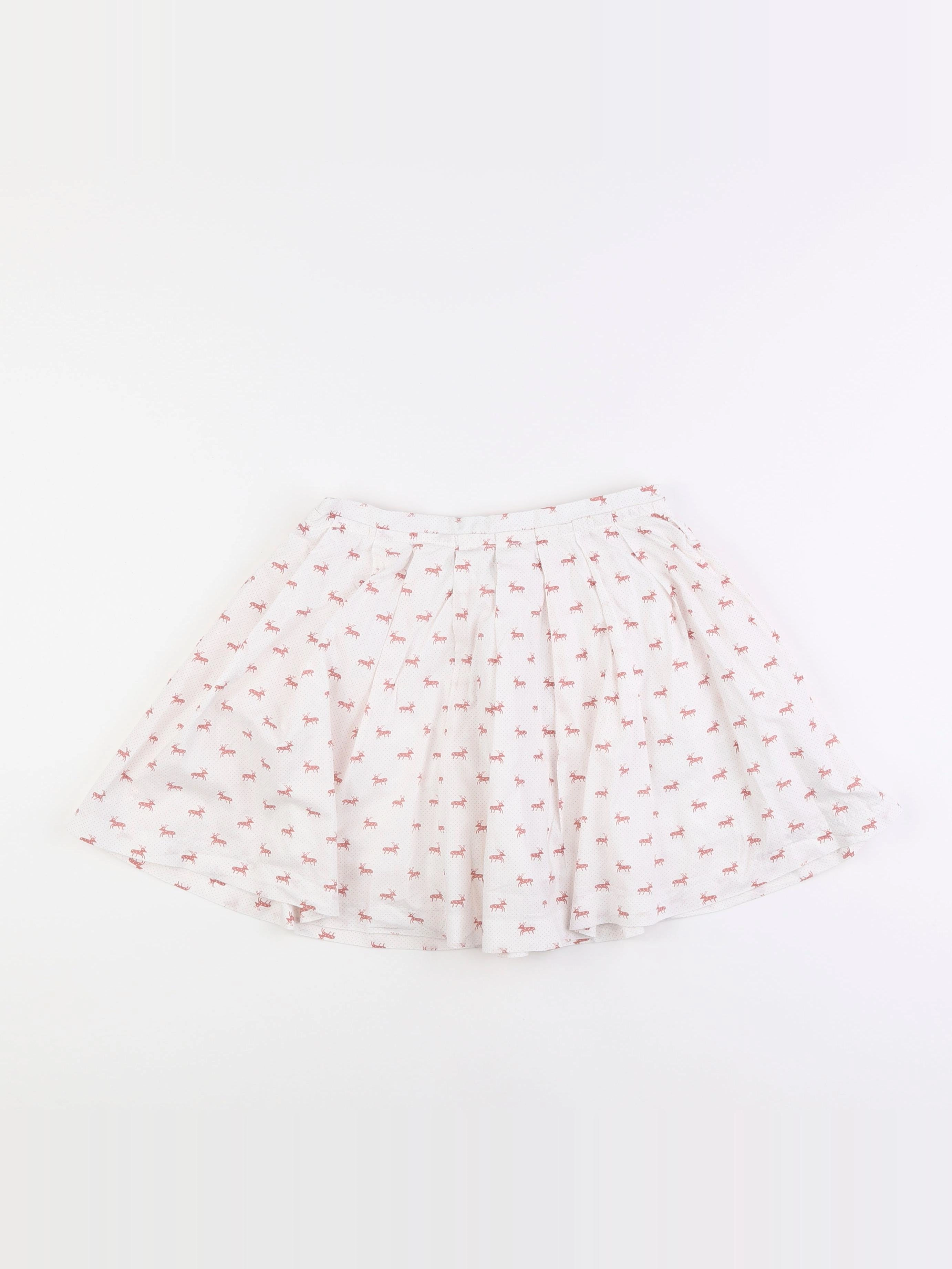 Dadati - jupe blanc - 8 ans