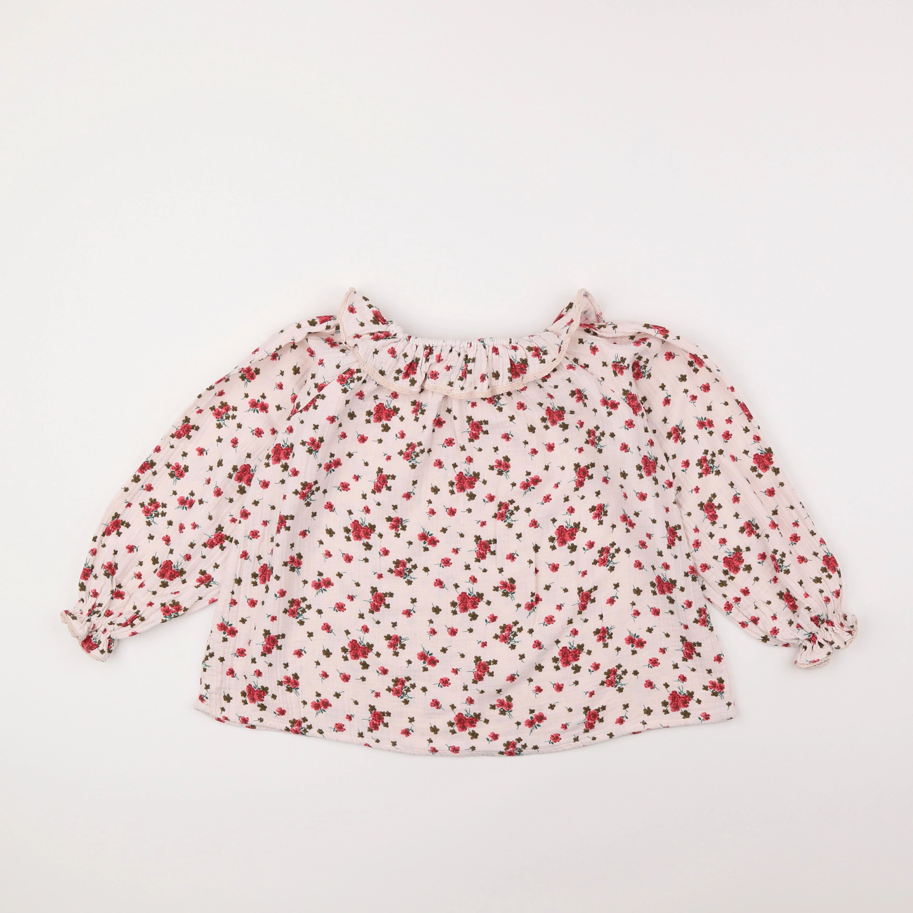 Bonton - blouse rose - 6 ans