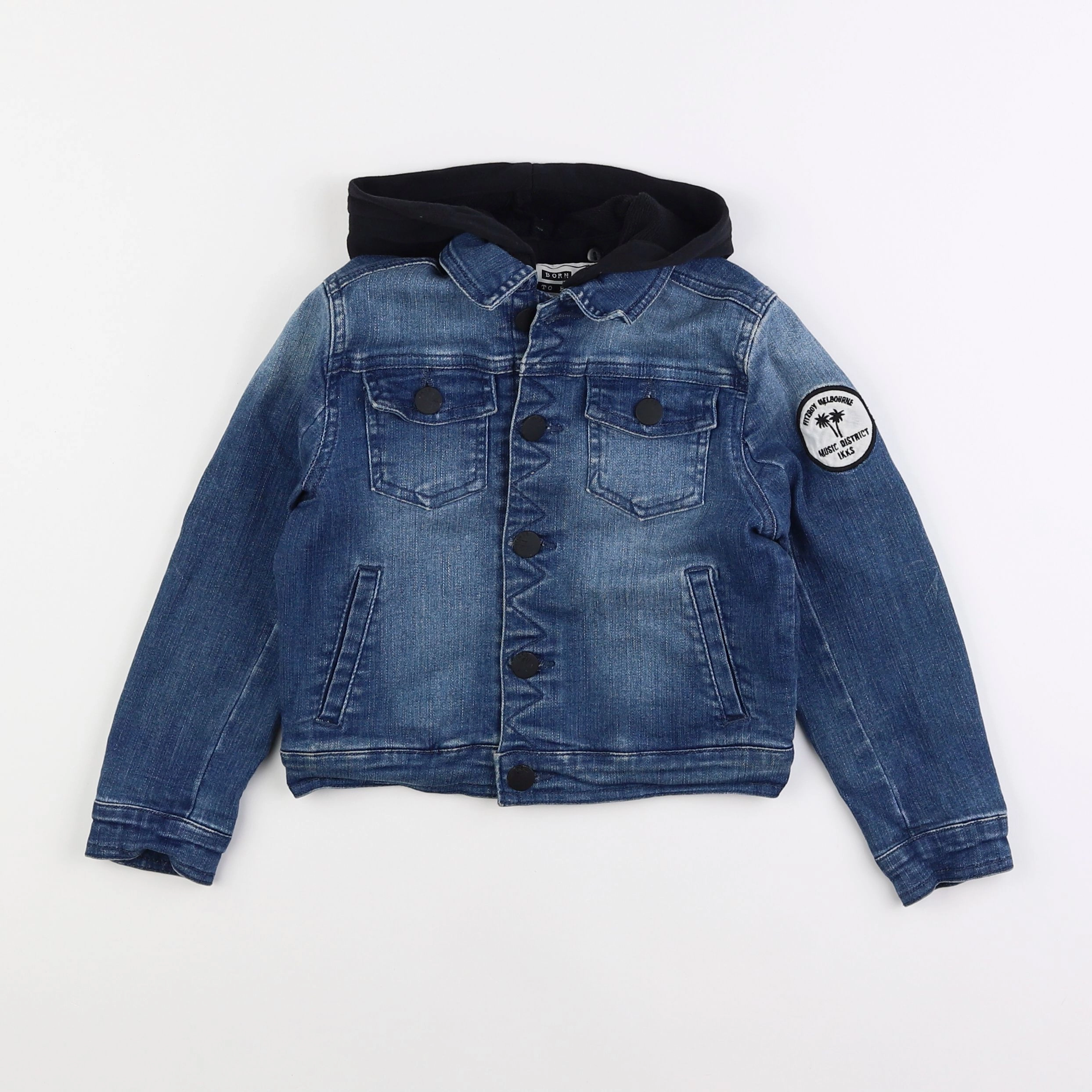 IKKS - veste bleu - 4 ans