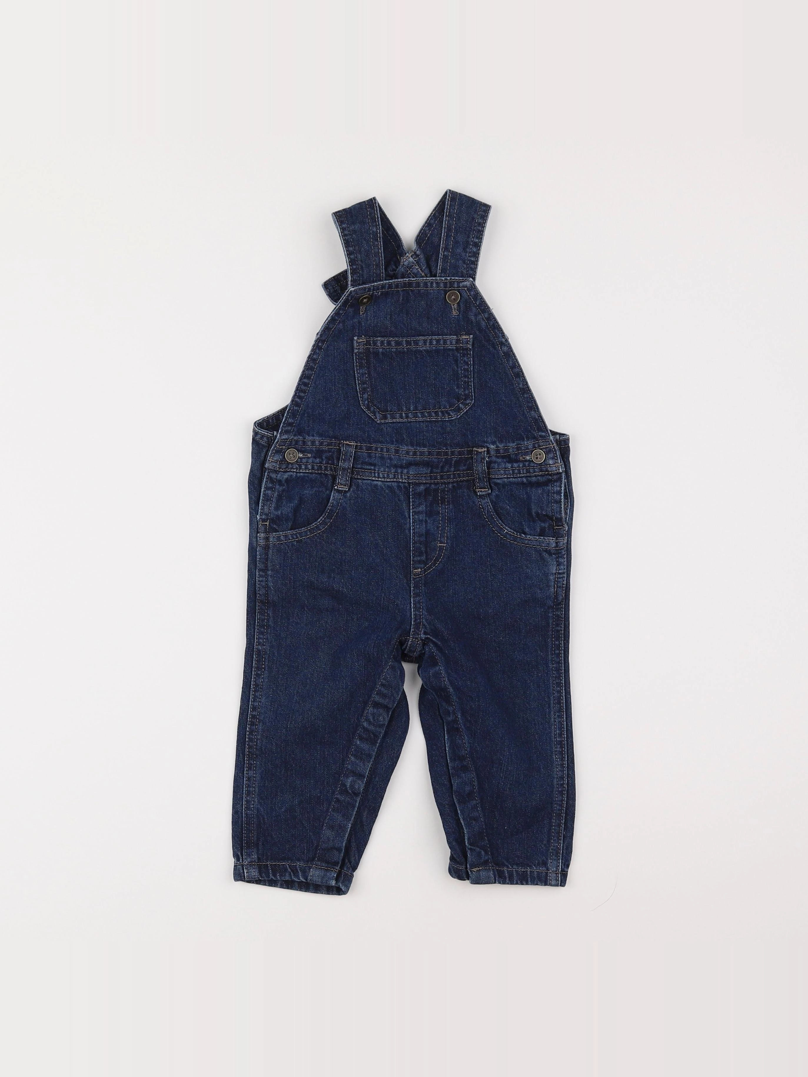 Boutchou - salopette bleu - 9 mois