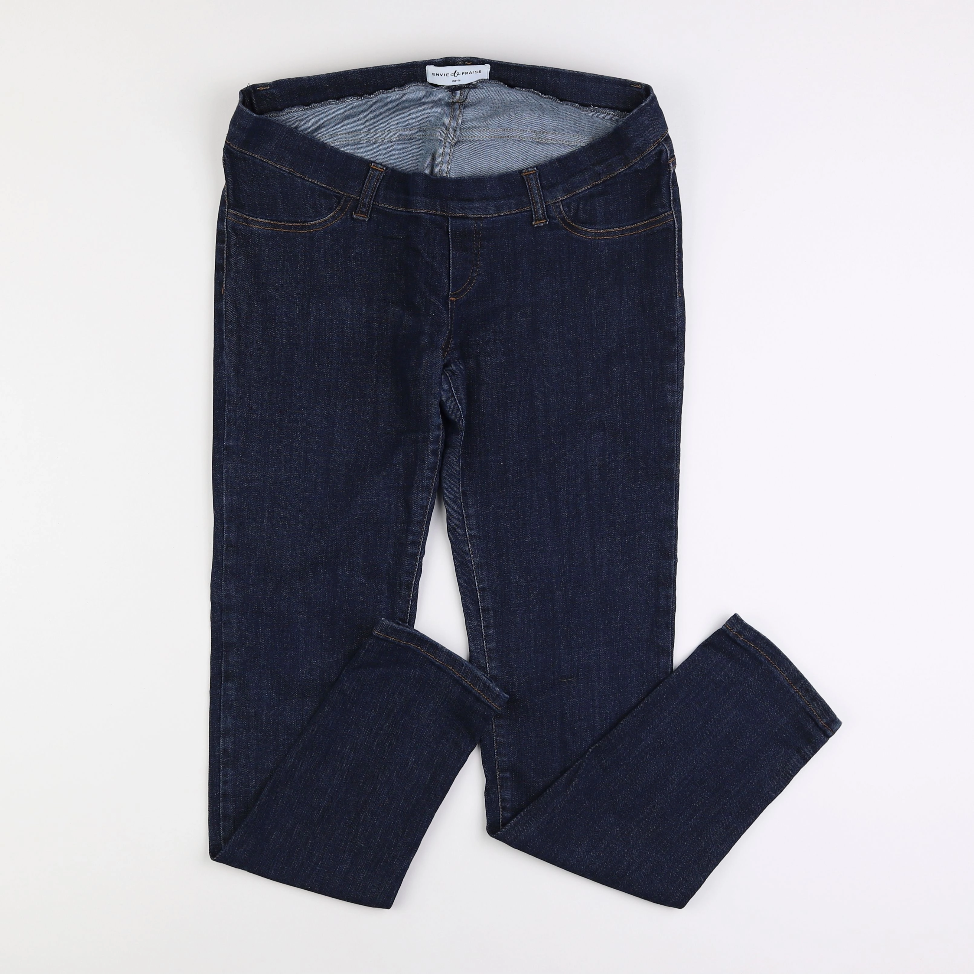 Envie de fraise - jean grossesse bleu - 38