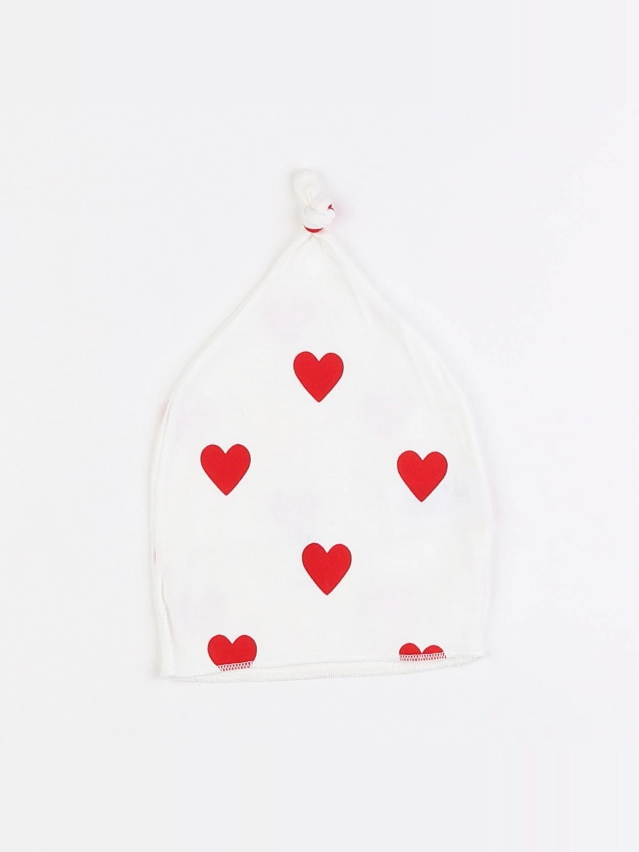 Petit Bateau - bonnet blanc - 12 mois
