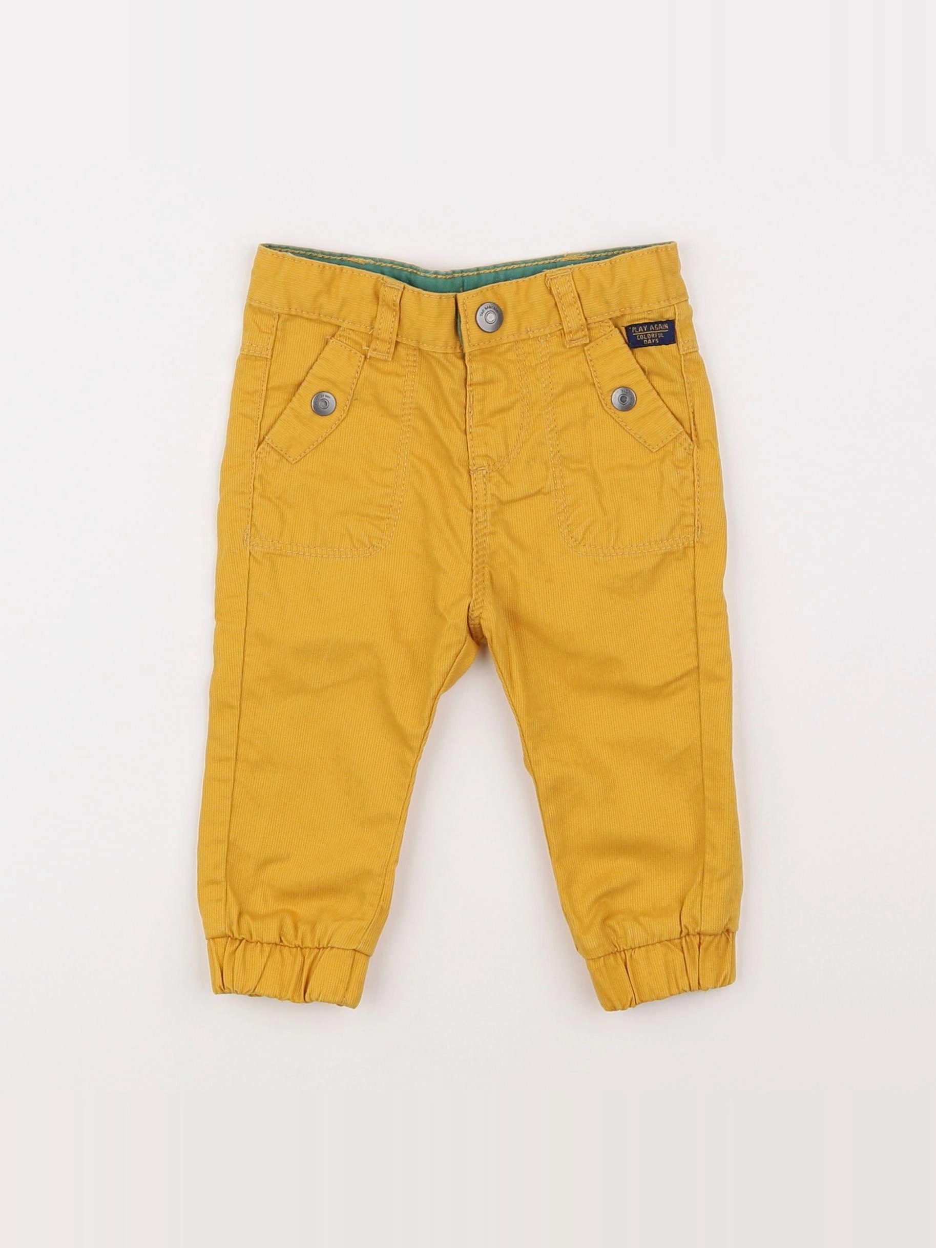 Tape à l'oeil - pantalon jaune - 6 mois