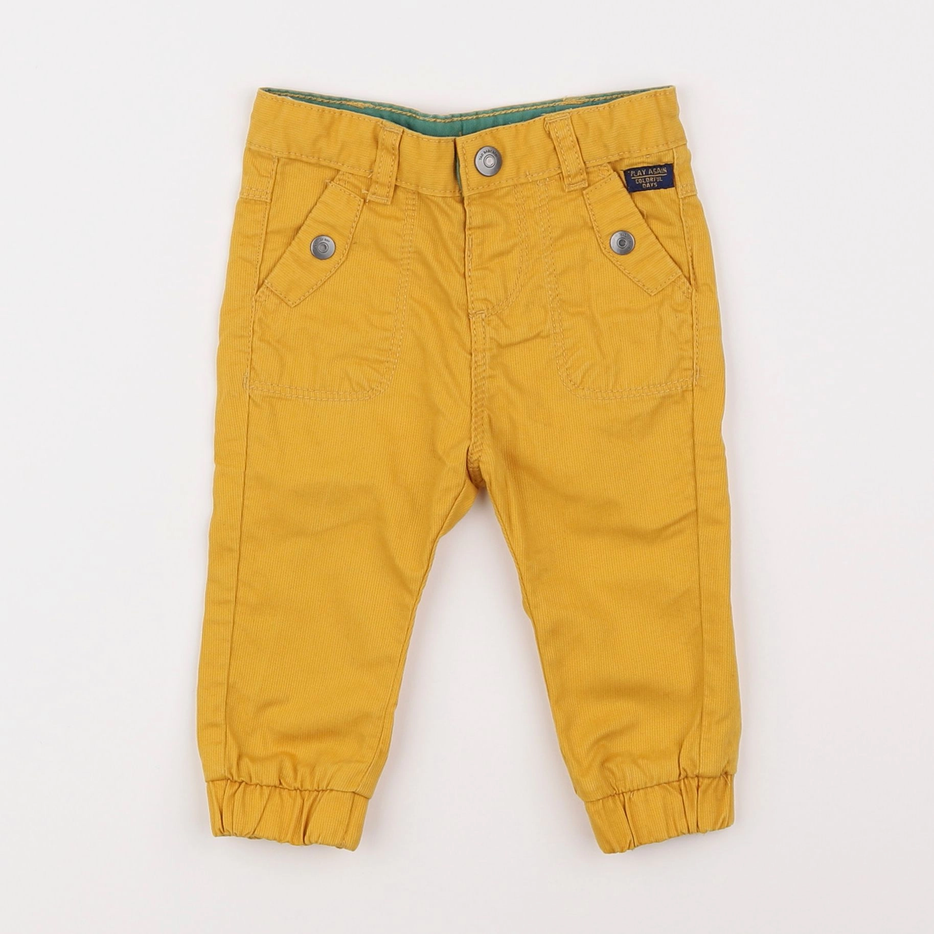 Tape à l'oeil - pantalon jaune - 6 mois