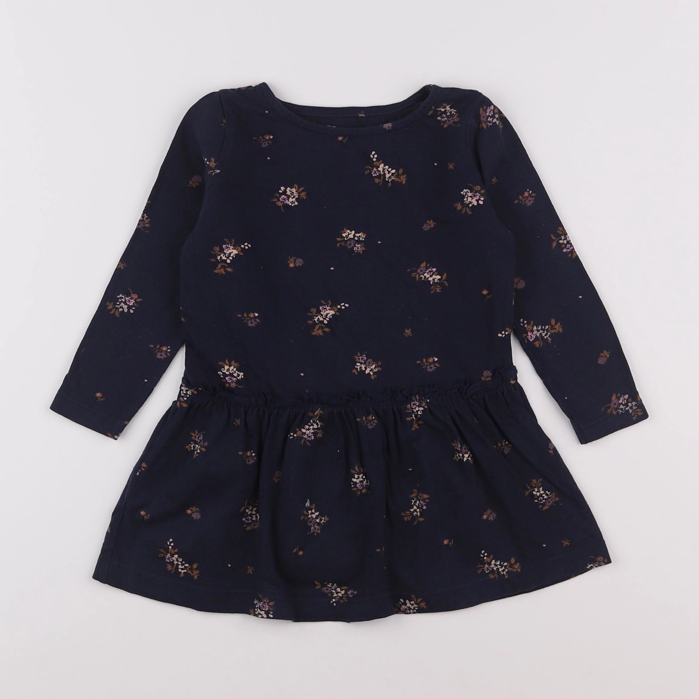 Vertbaudet - robe bleu - 2 ans