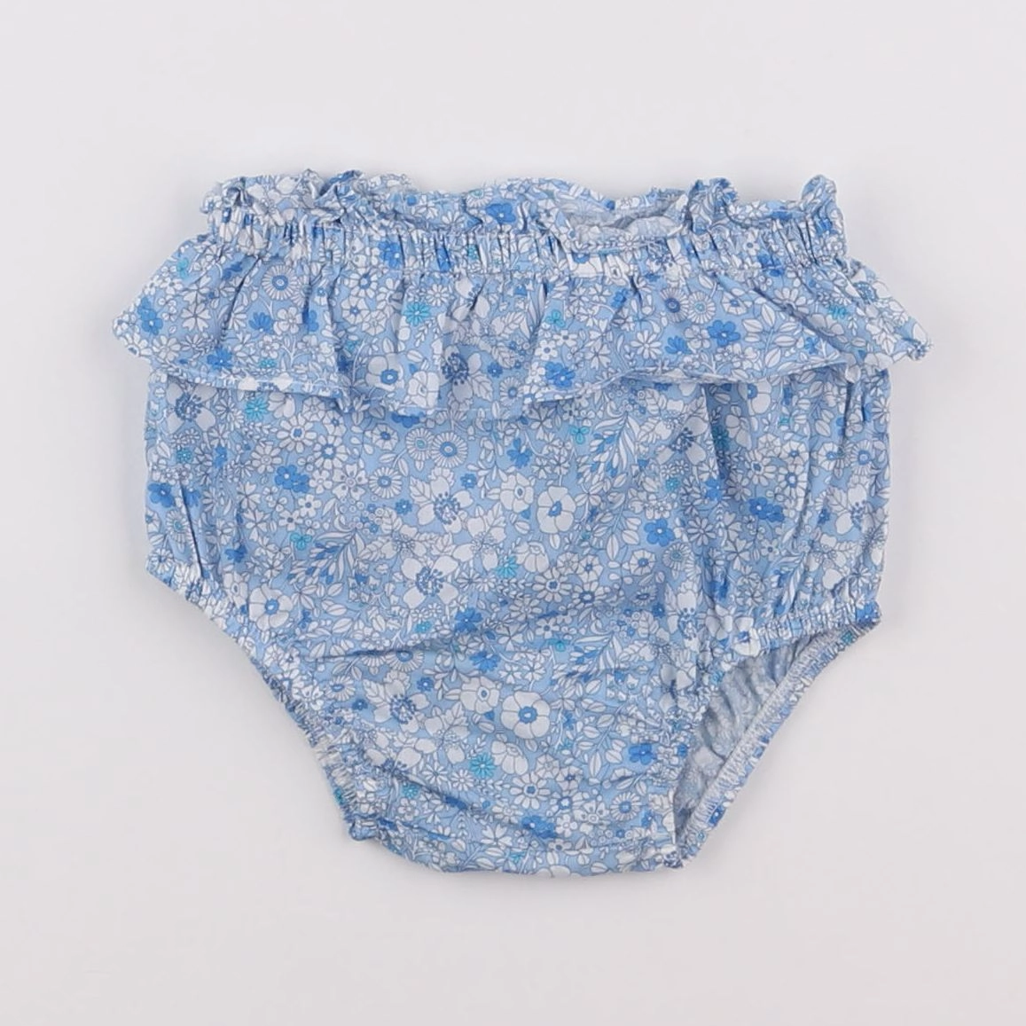 Jacadi - bloomer liberty bleu, blanc - 6 mois