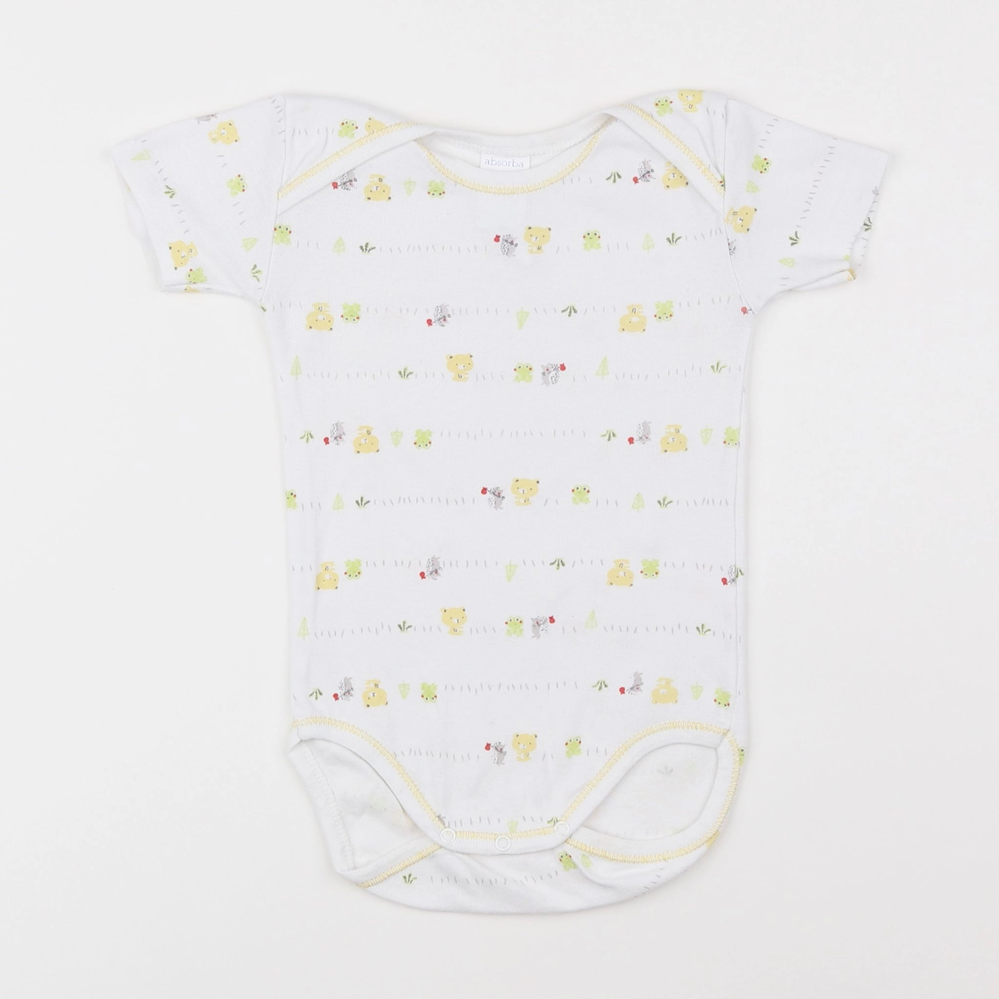 Absorba - body blanc - 2 ans