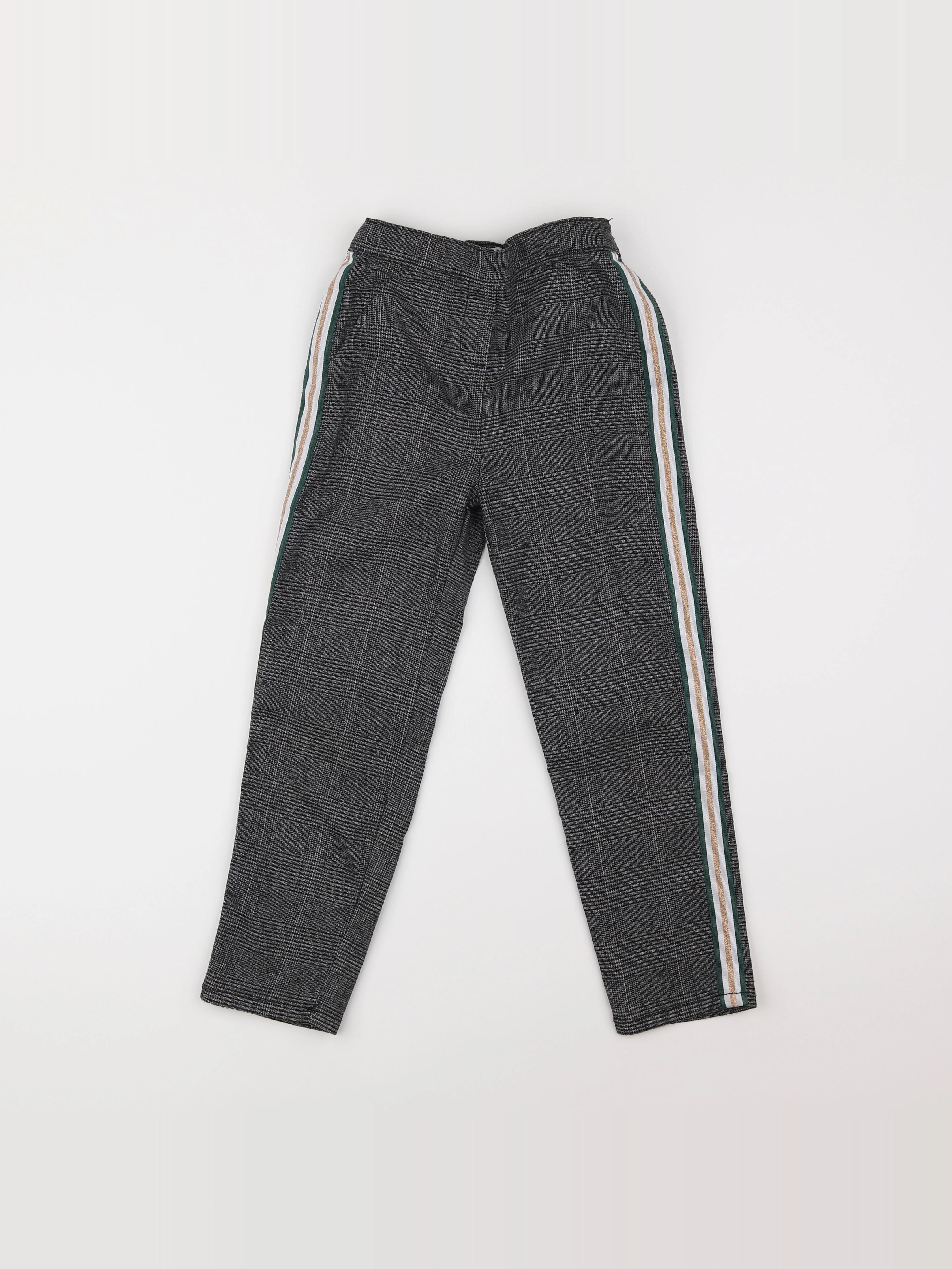 Vertbaudet - pantalon gris - 7 ans