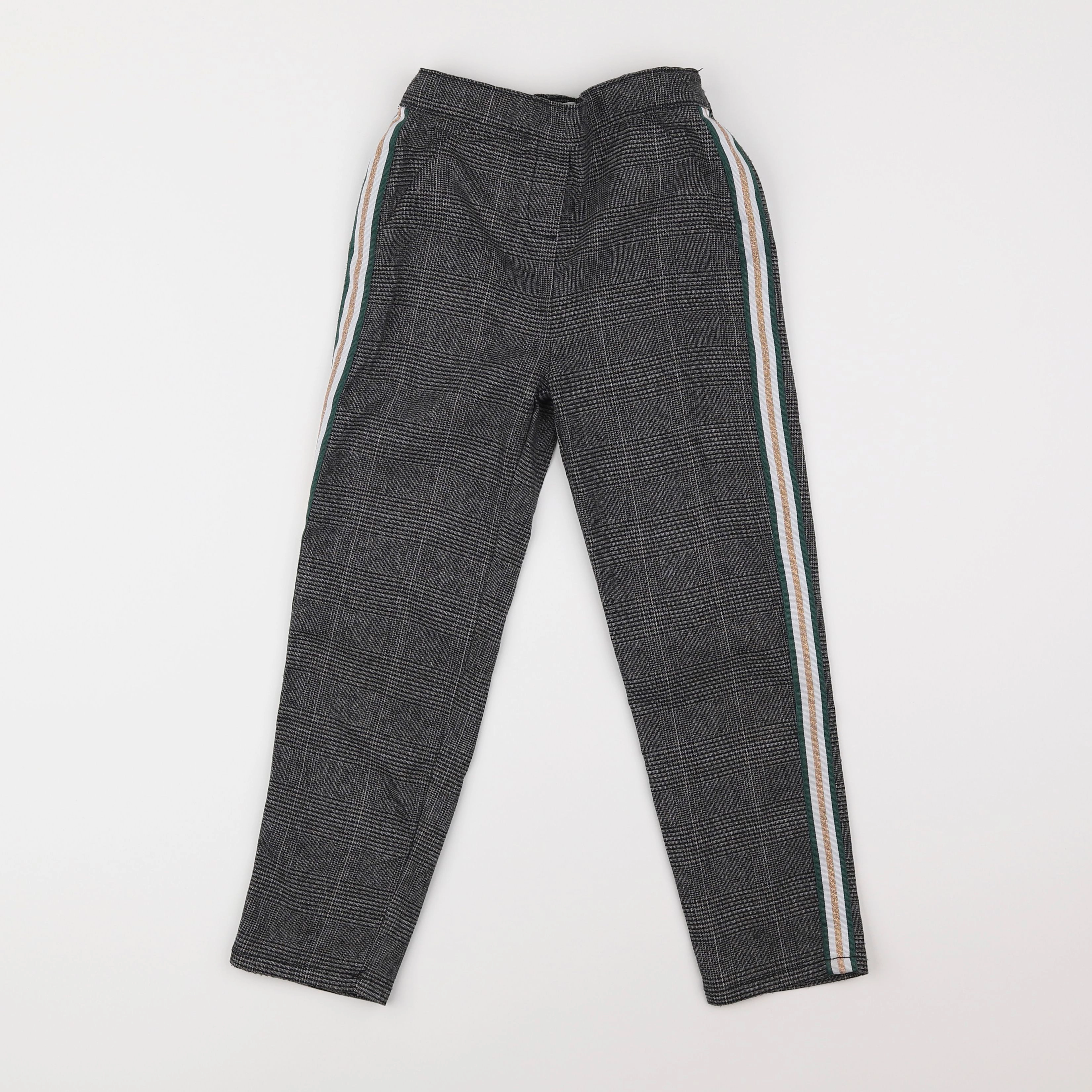 Vertbaudet - pantalon gris - 7 ans