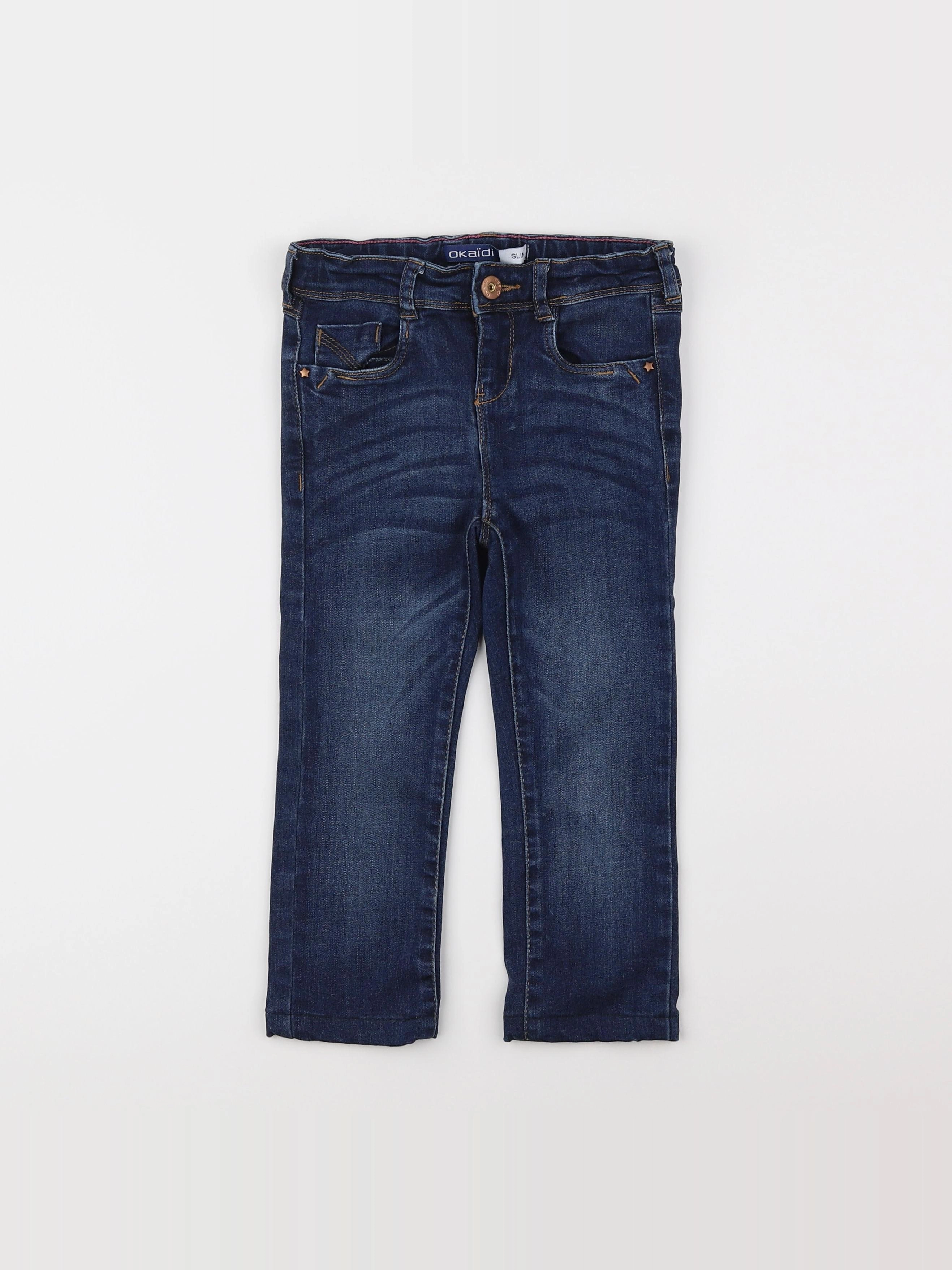 Okaidi - jean bleu - 6 ans