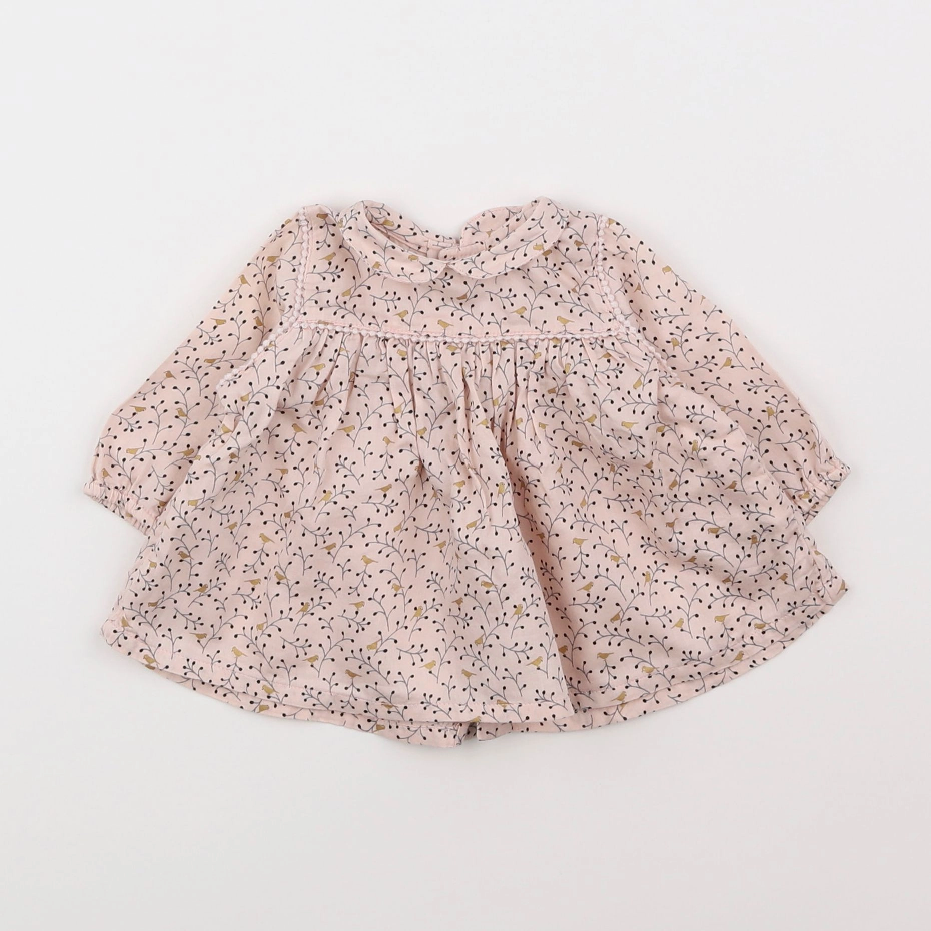 Boutchou - blouse rose - 3 mois
