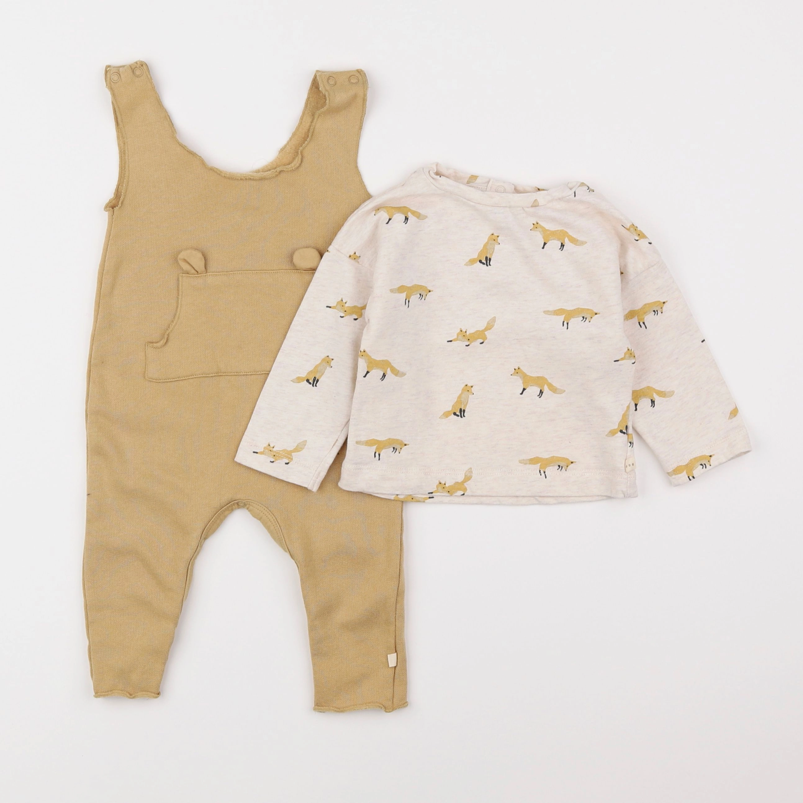 Les Petites Choses - ensemble beige - 6 mois