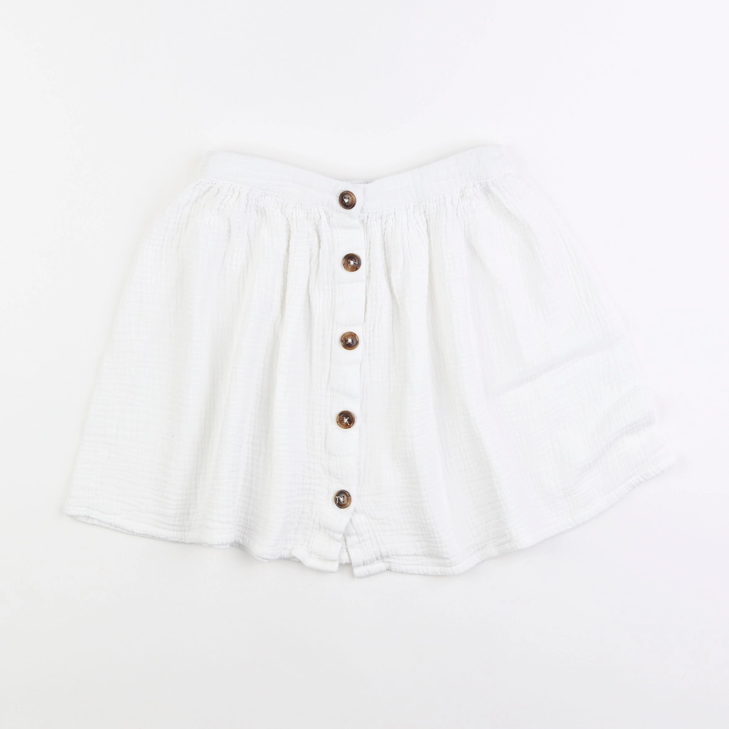 Vertbaudet - jupe blanc - 10 ans