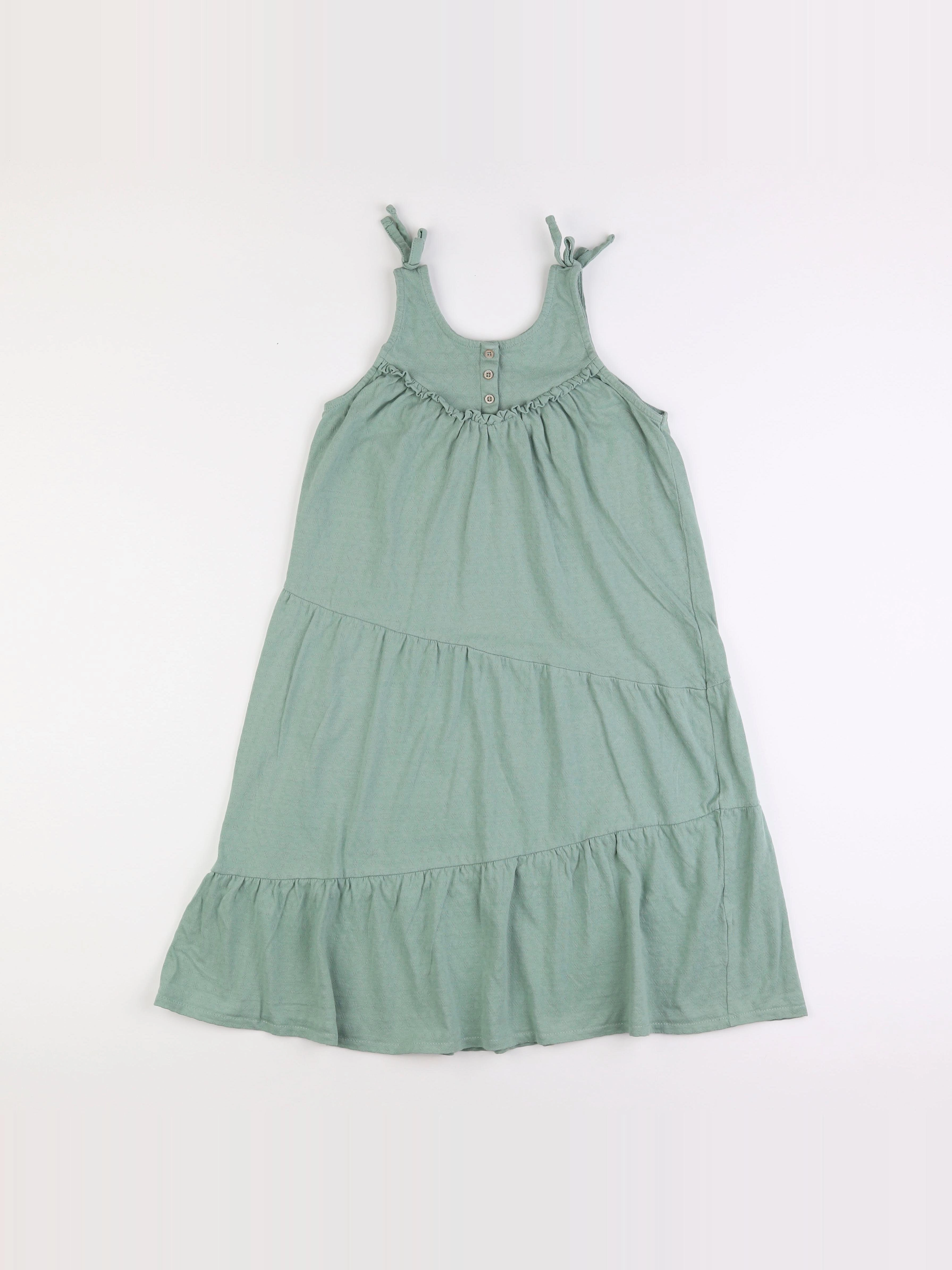 Tape à l'oeil - robe vert - 10 ans