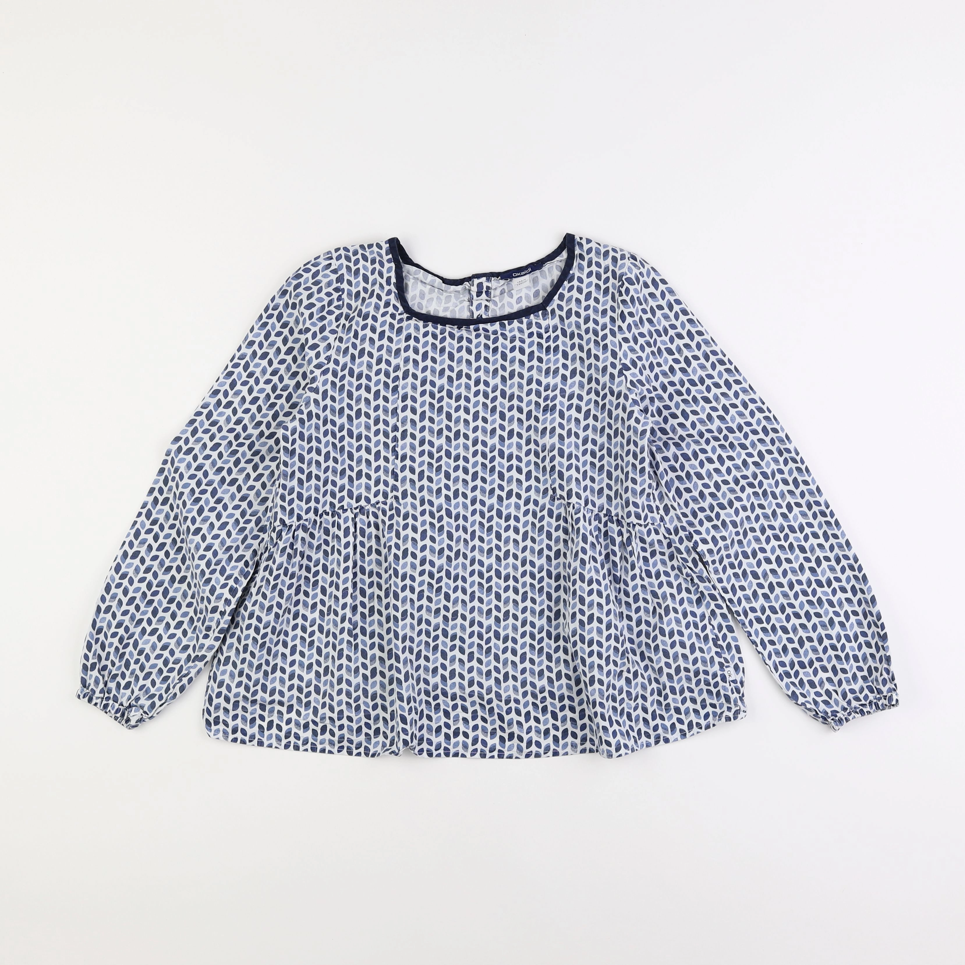 Okaidi - blouse bleu - 10 ans