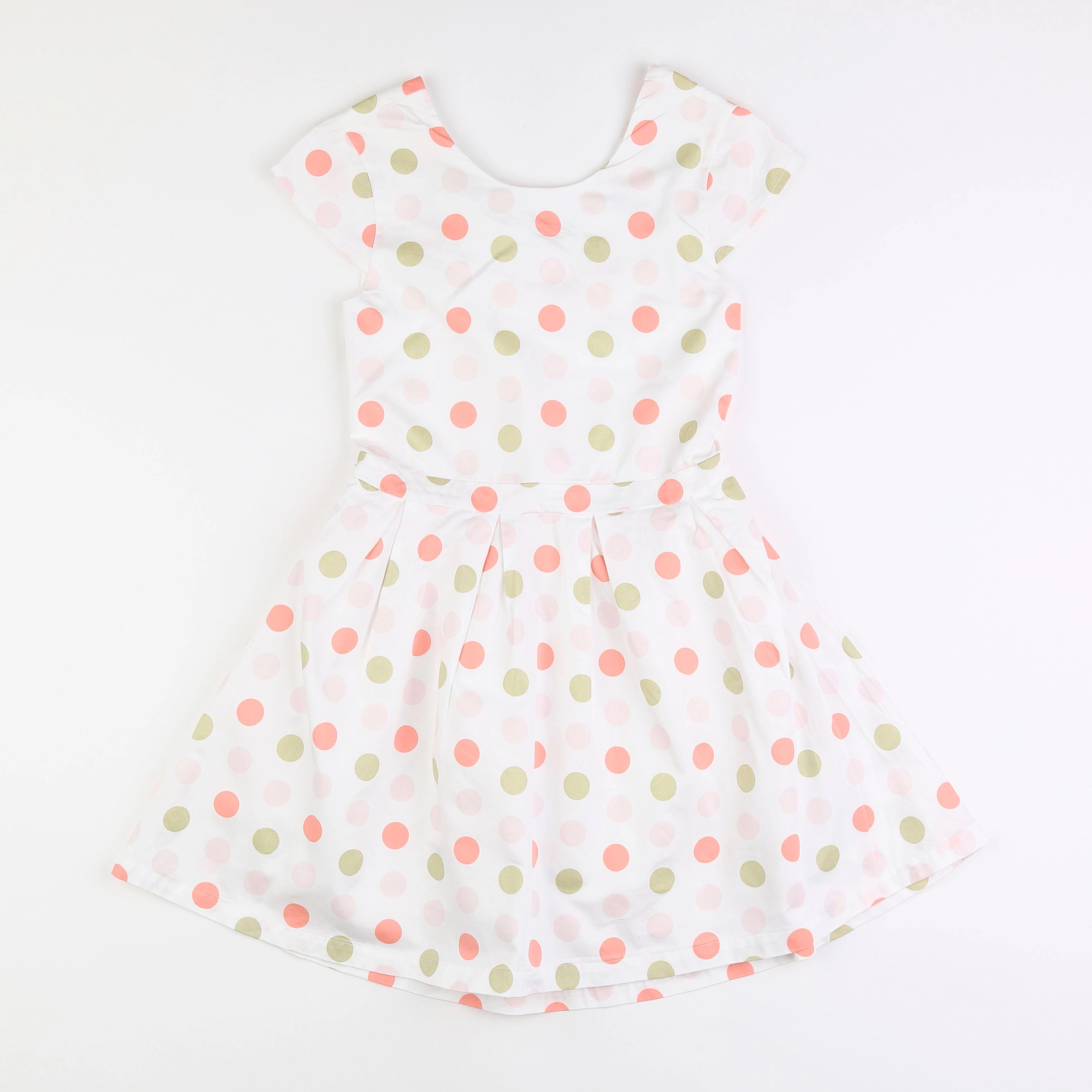 Vertbaudet - robe multicolore - 9 ans