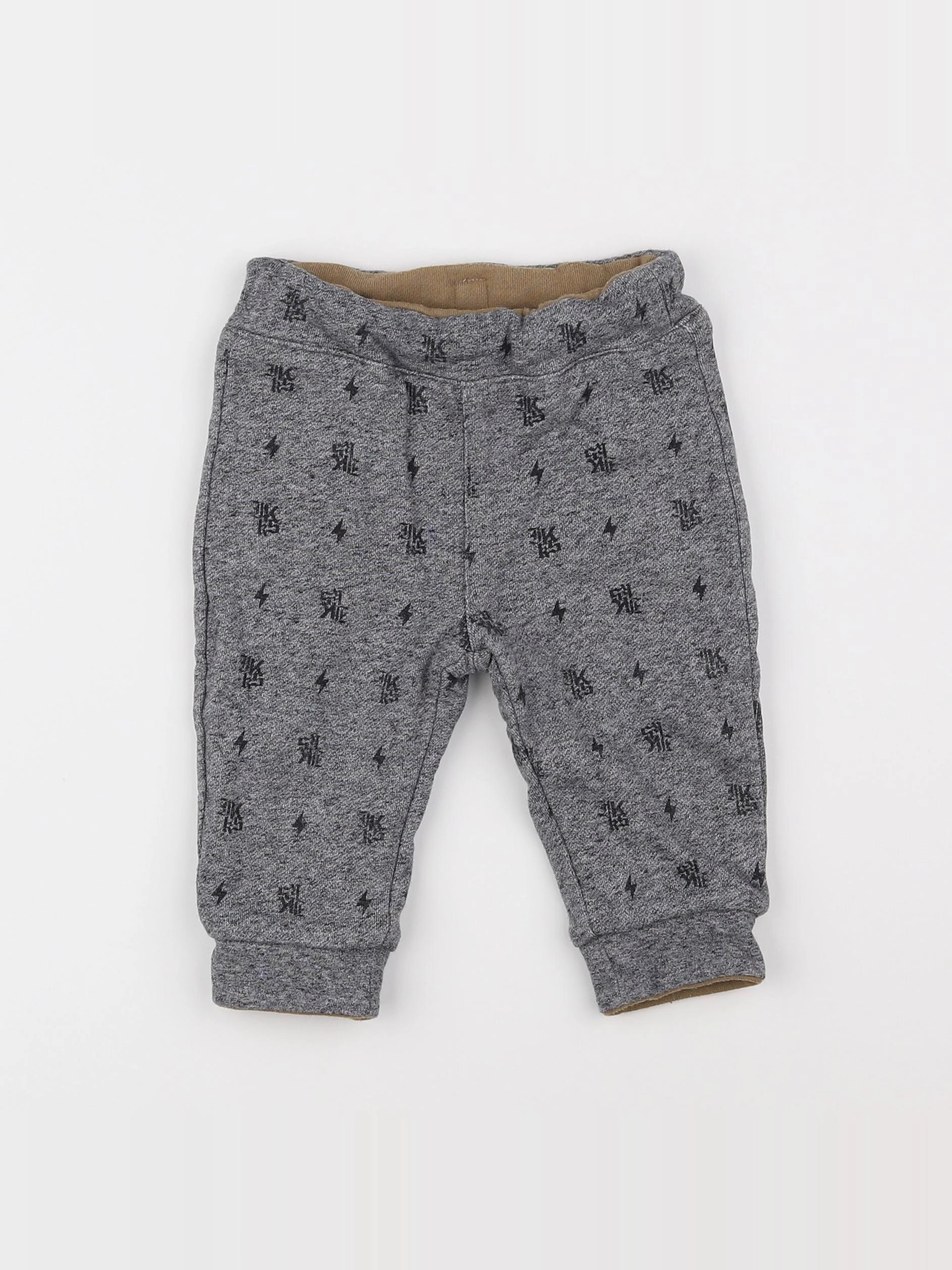 IKKS - jogging réversible gris - 6 mois