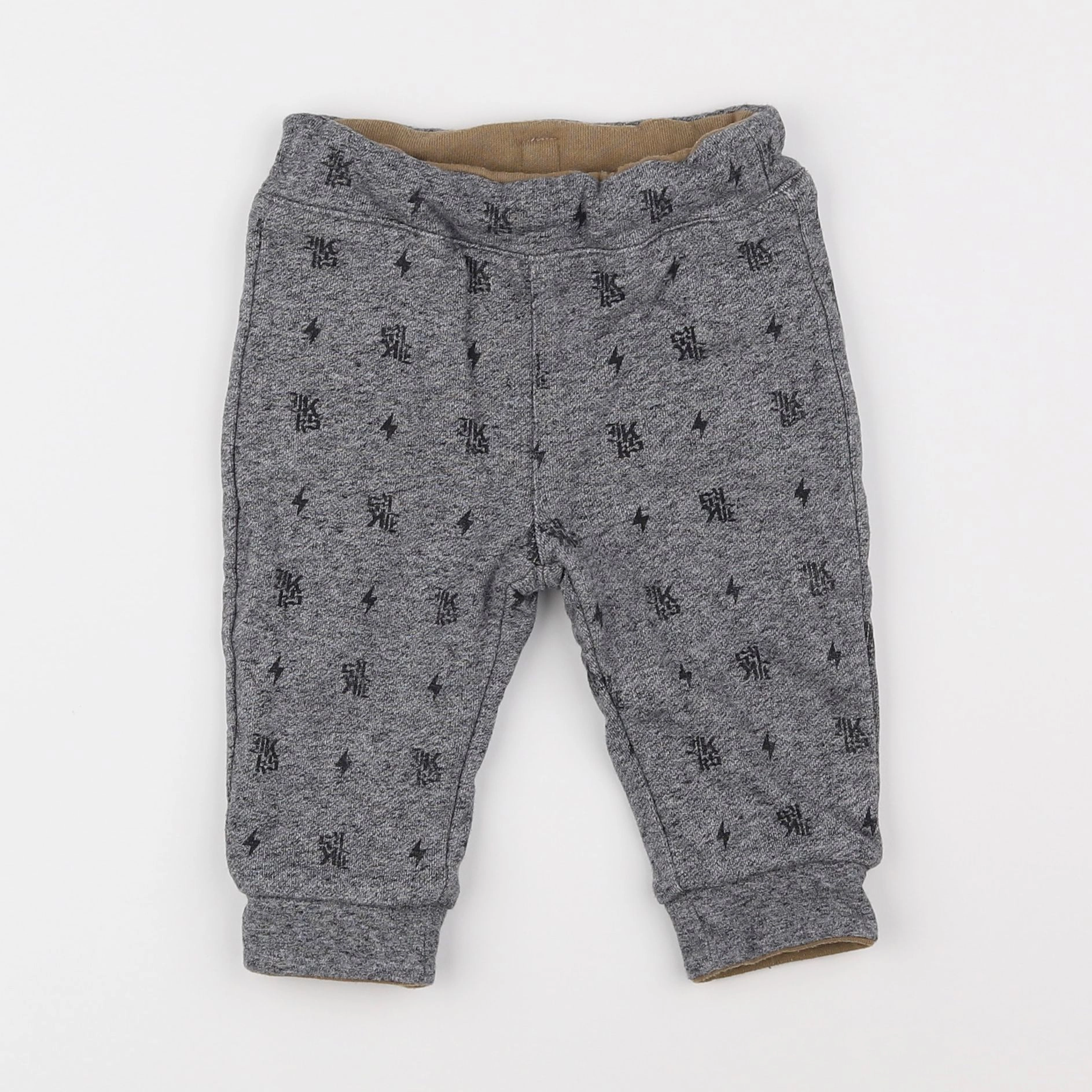 IKKS - jogging réversible gris - 6 mois