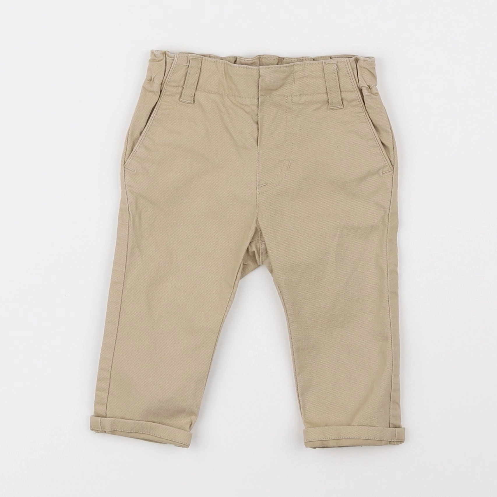 IKKS - pantalon réversible beige - 6 mois