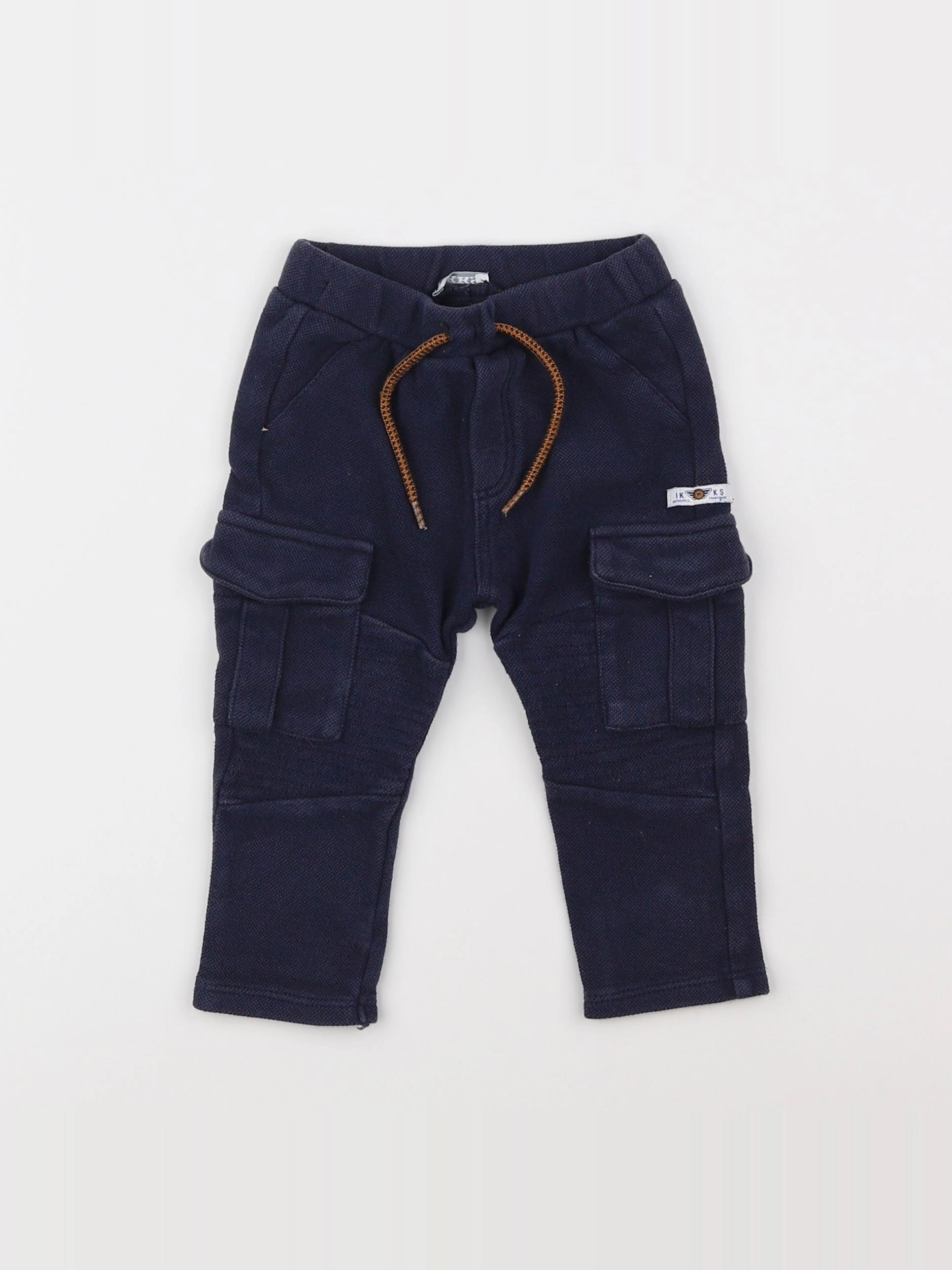 IKKS - pantalon bleu - 6 mois