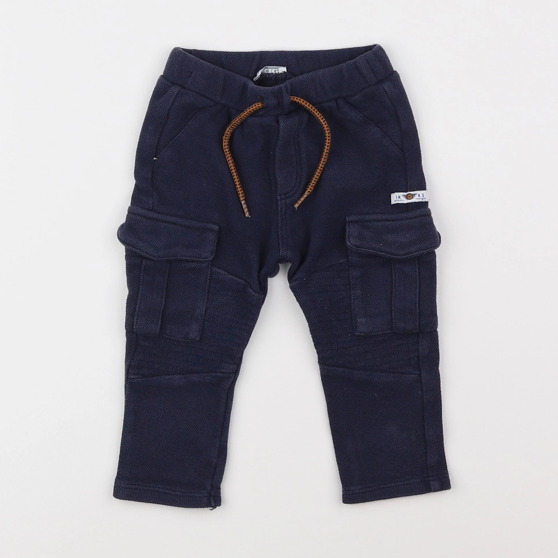 IKKS - pantalon bleu - 6 mois