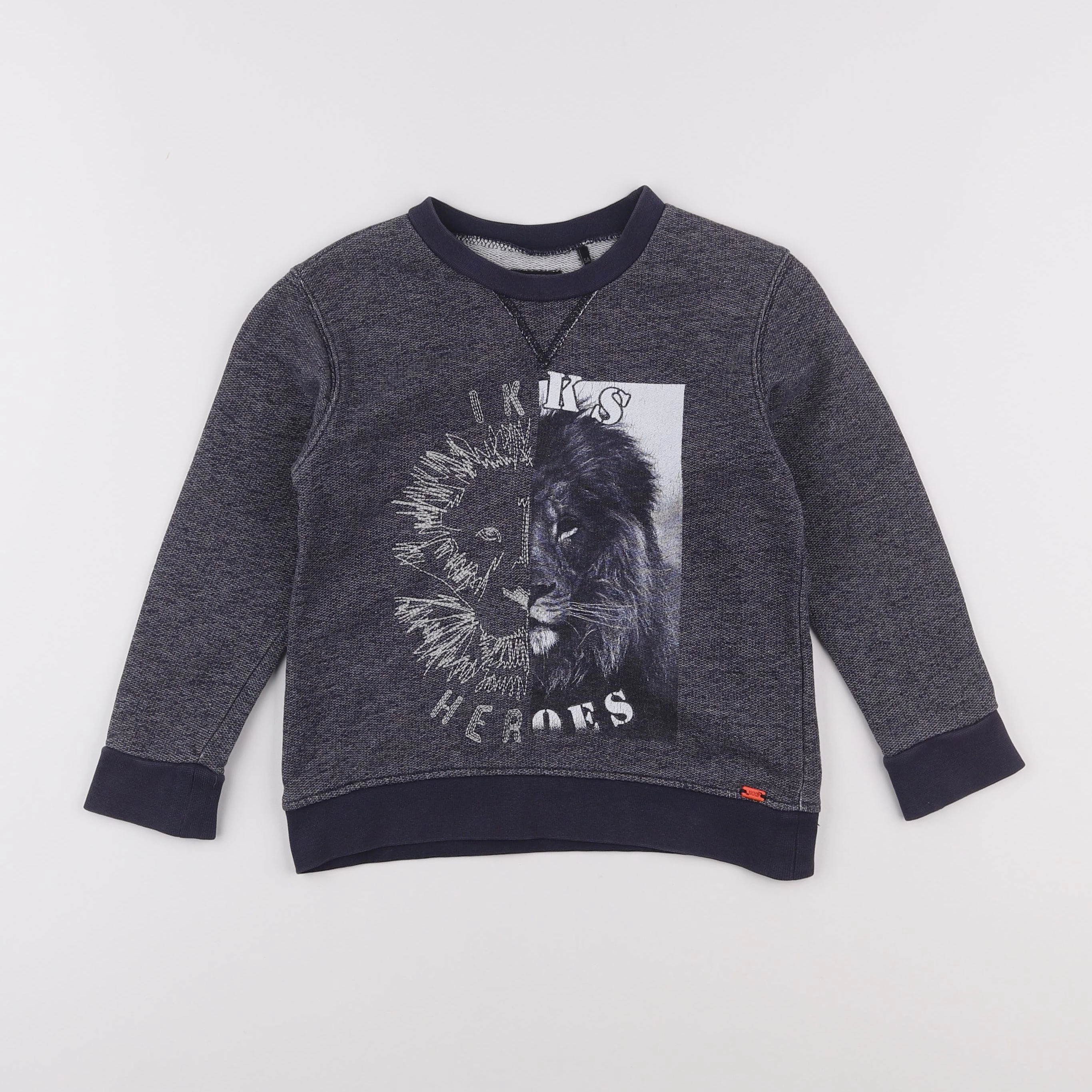 IKKS - sweat bleu - 5 ans