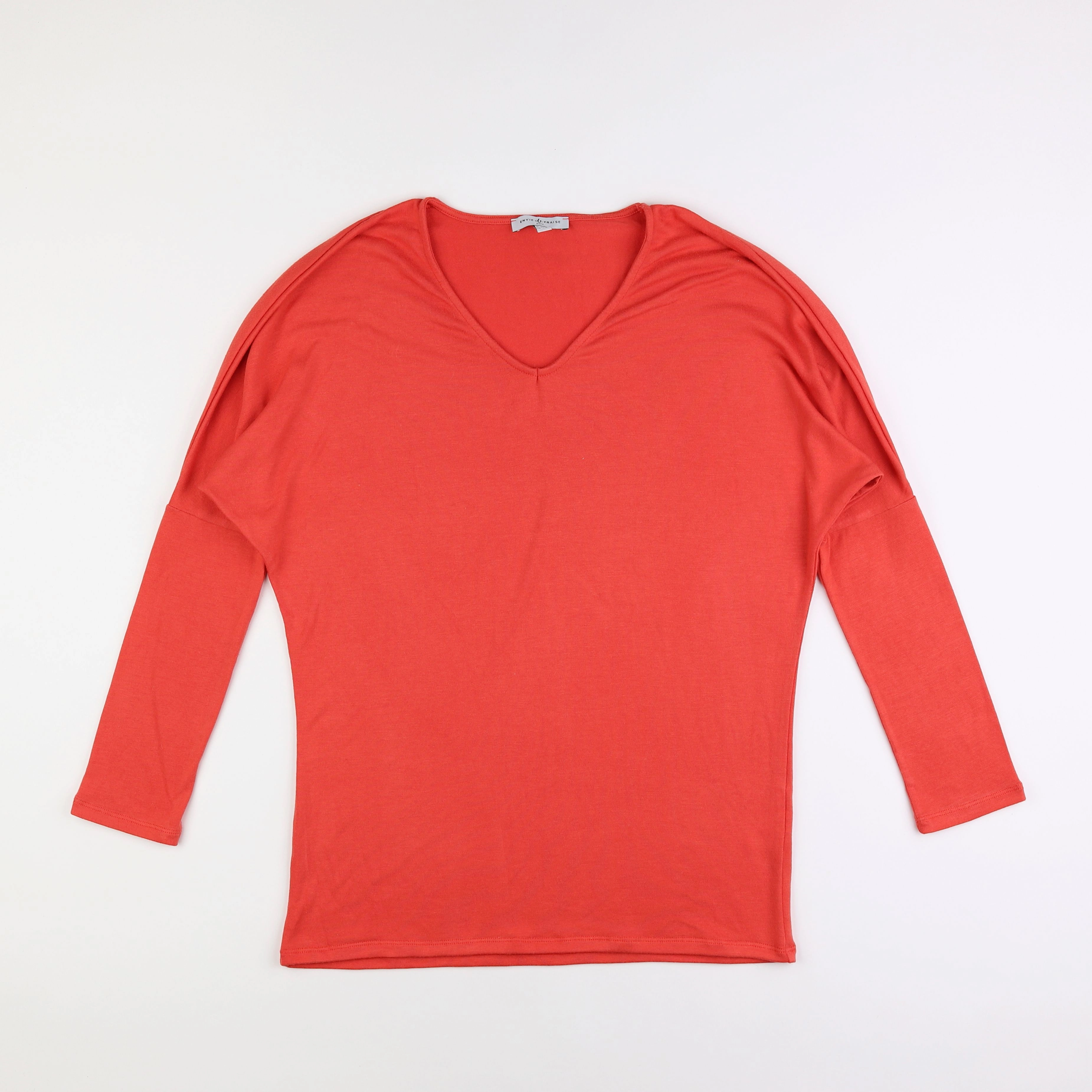 Envie de fraise - tee-shirt grossesse orange - 36 à 38