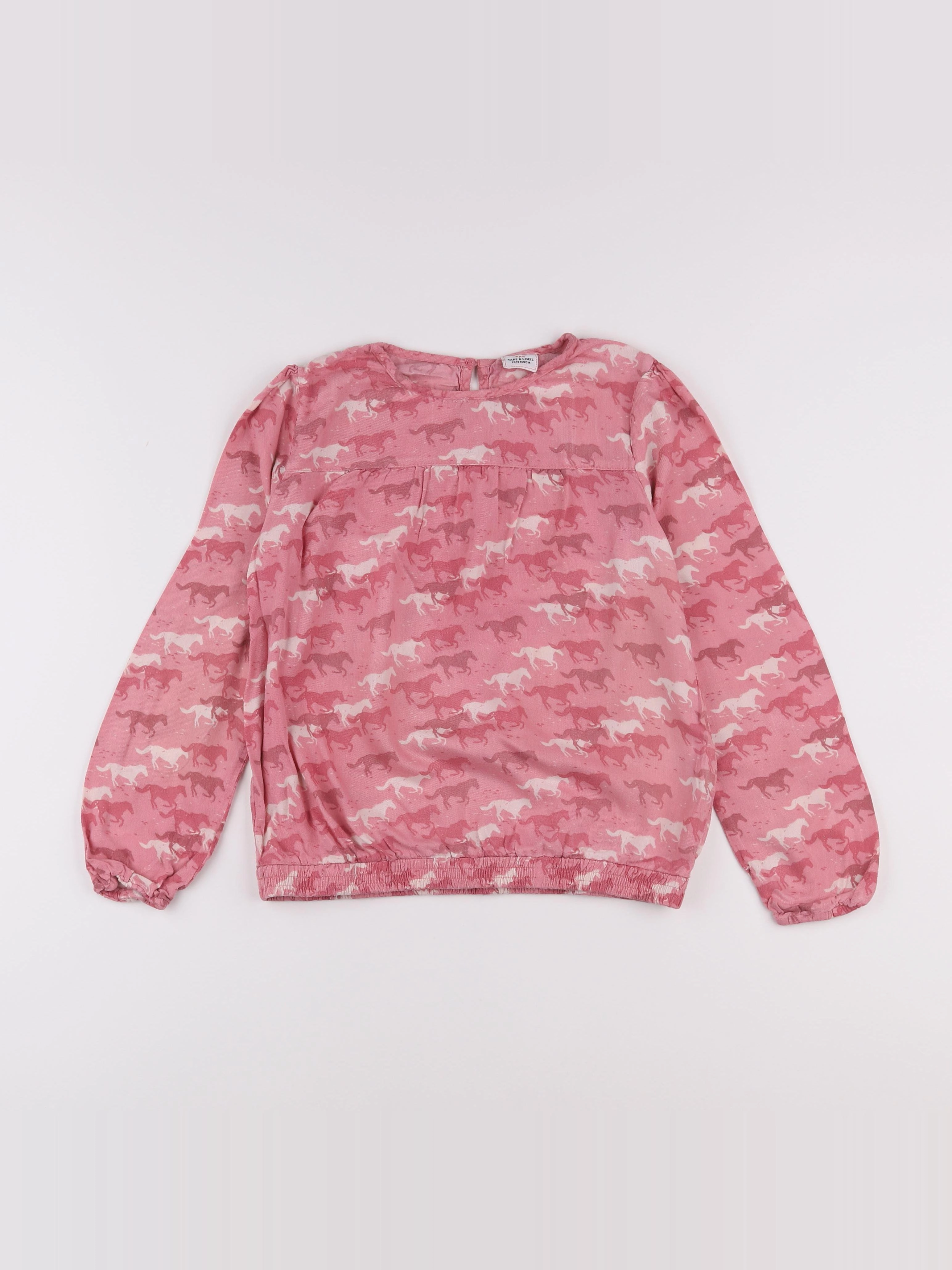 Tape à l'oeil - blouse rose - 10 ans