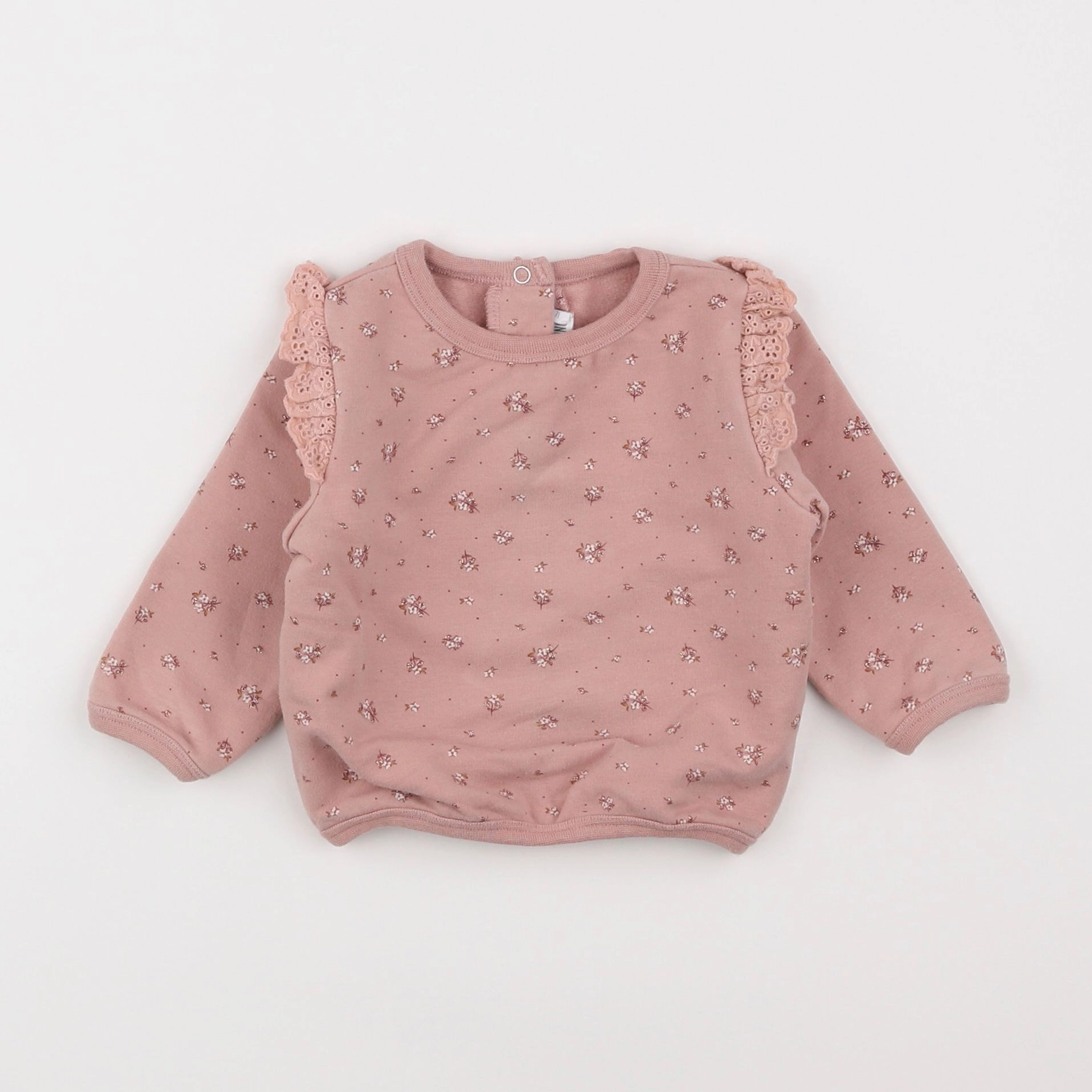 Storytelling - sweat rose - 9 mois