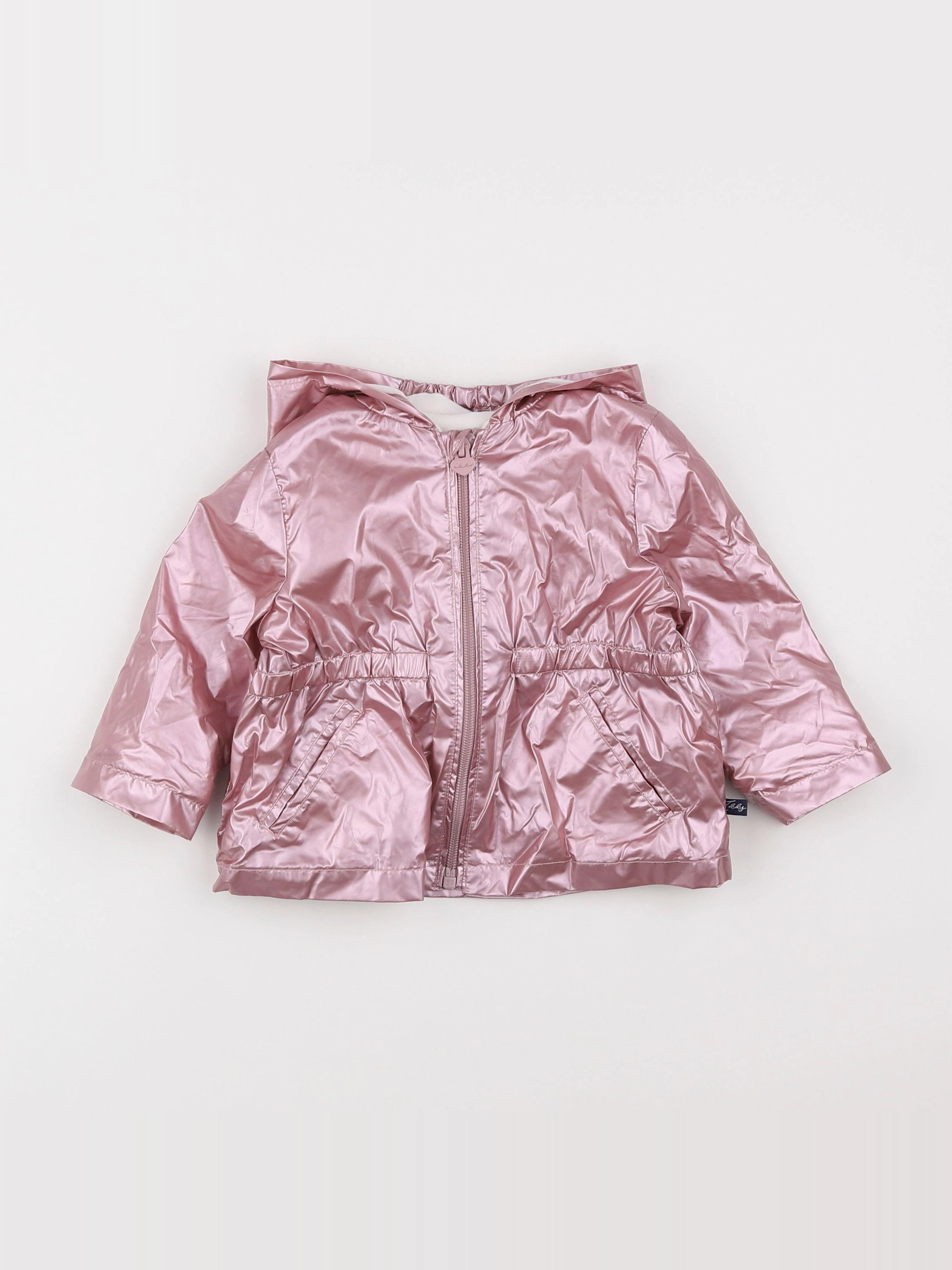 IKKS - imperméable rose - 12 mois